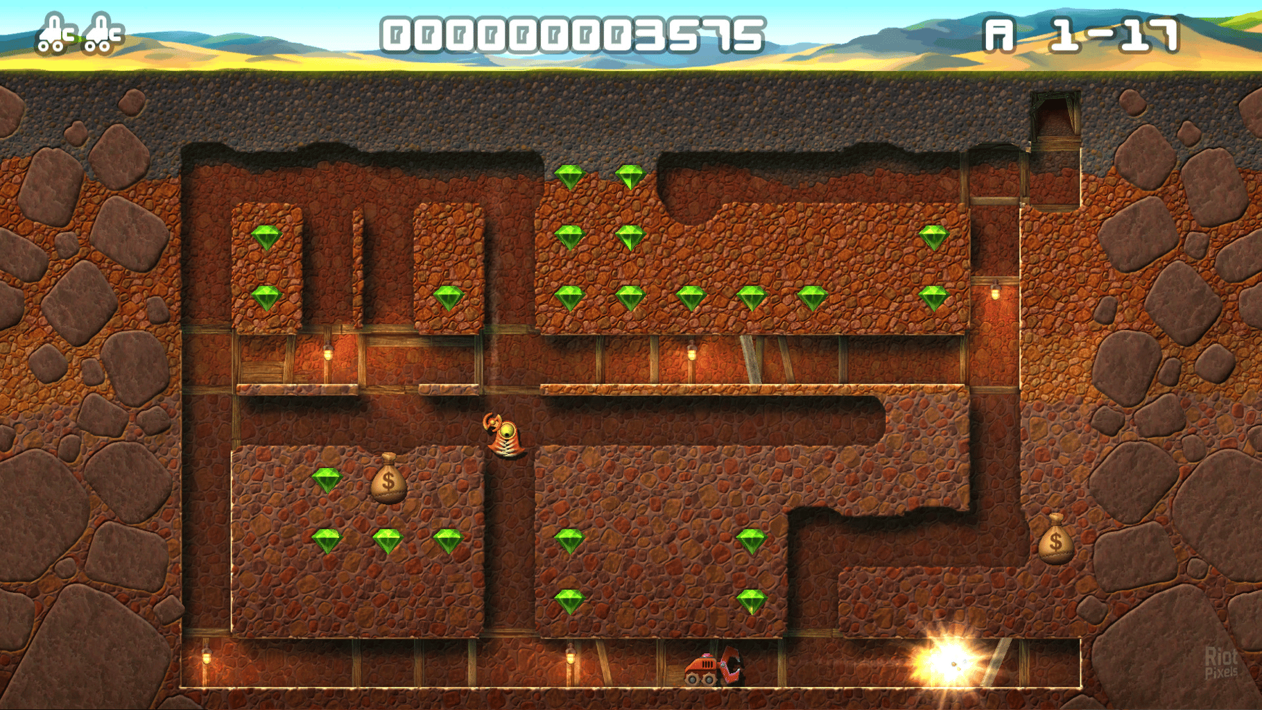 Digger HD screenshot