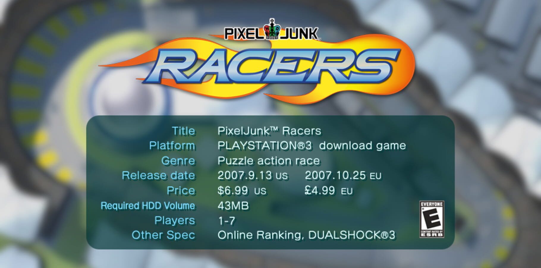 Captura de pantalla - PixelJunk Racers