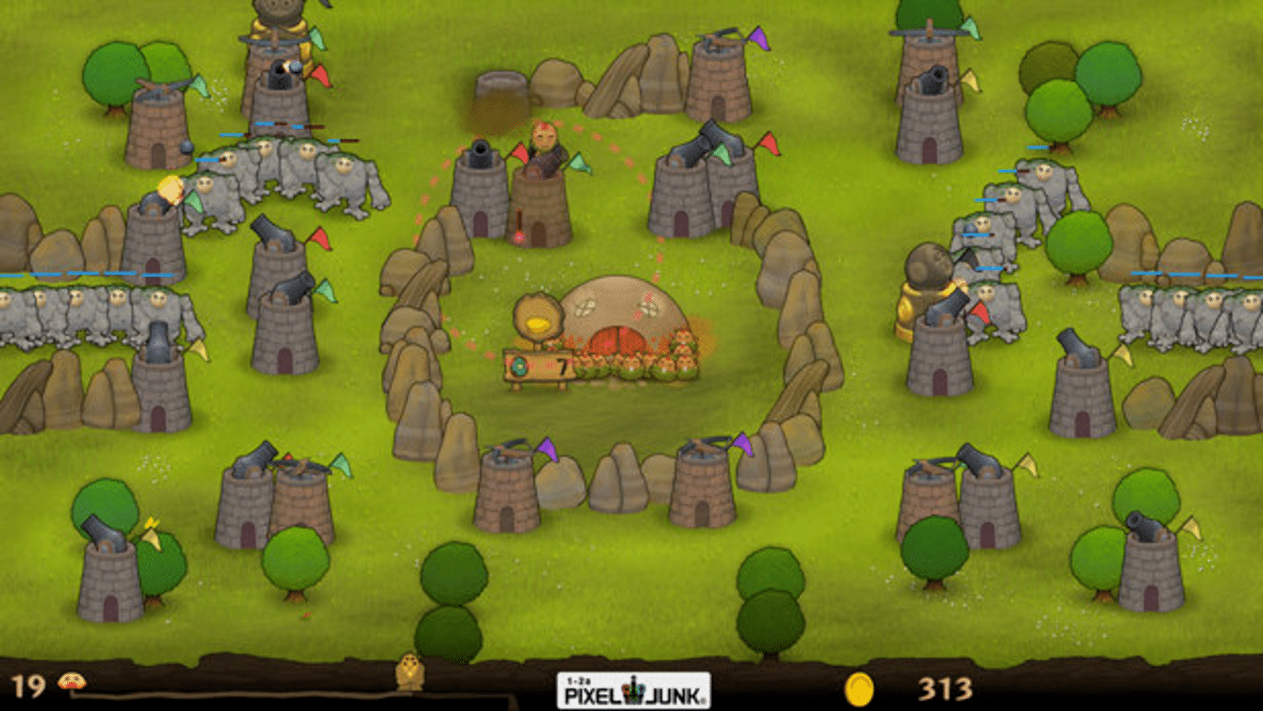 PixelJunk Monsters screenshot