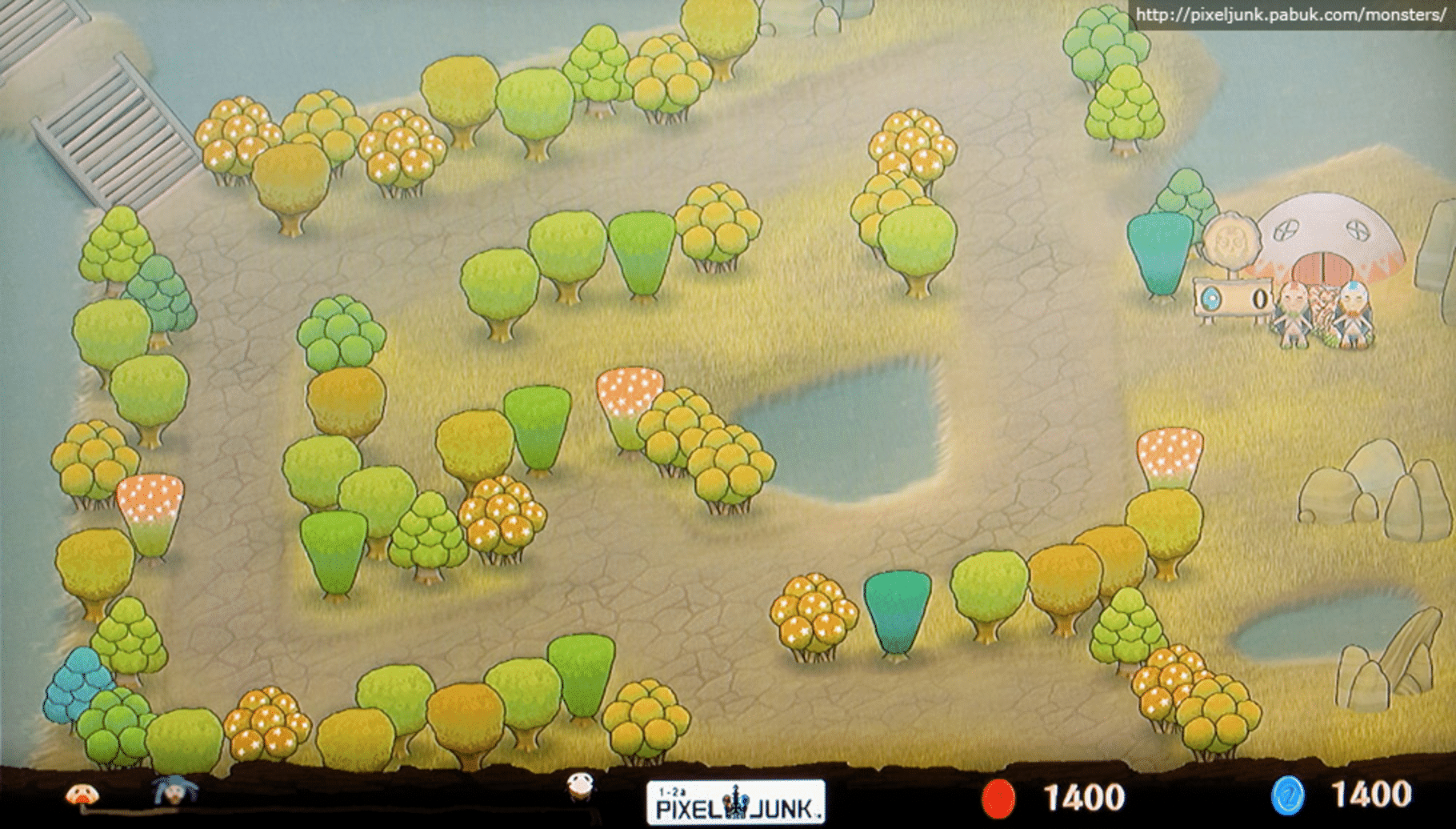 PixelJunk Monsters Encore screenshot