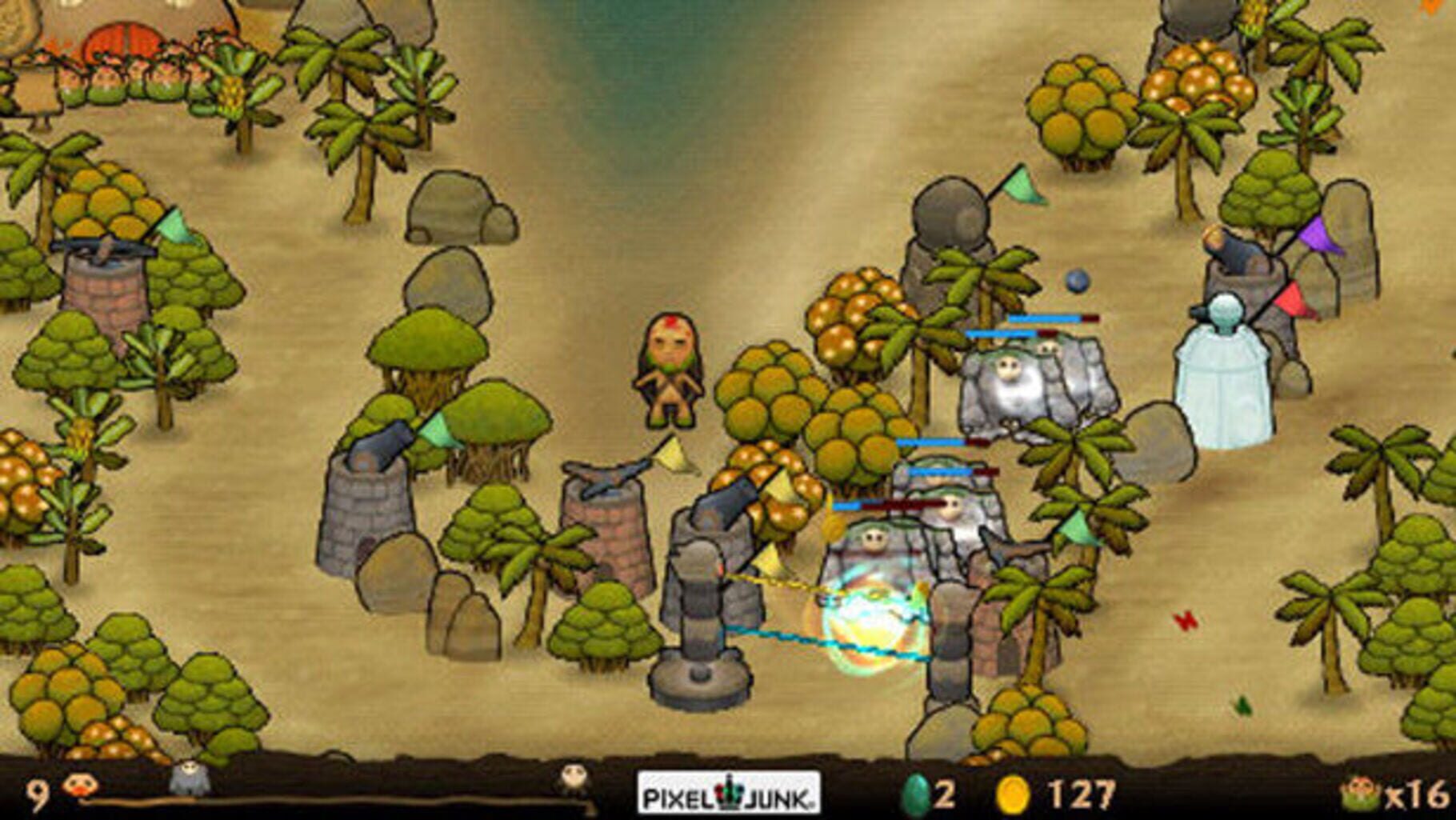 Captura de pantalla - PixelJunk Monsters Deluxe