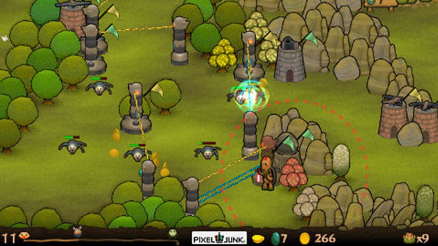 Captura de pantalla - PixelJunk Monsters Deluxe