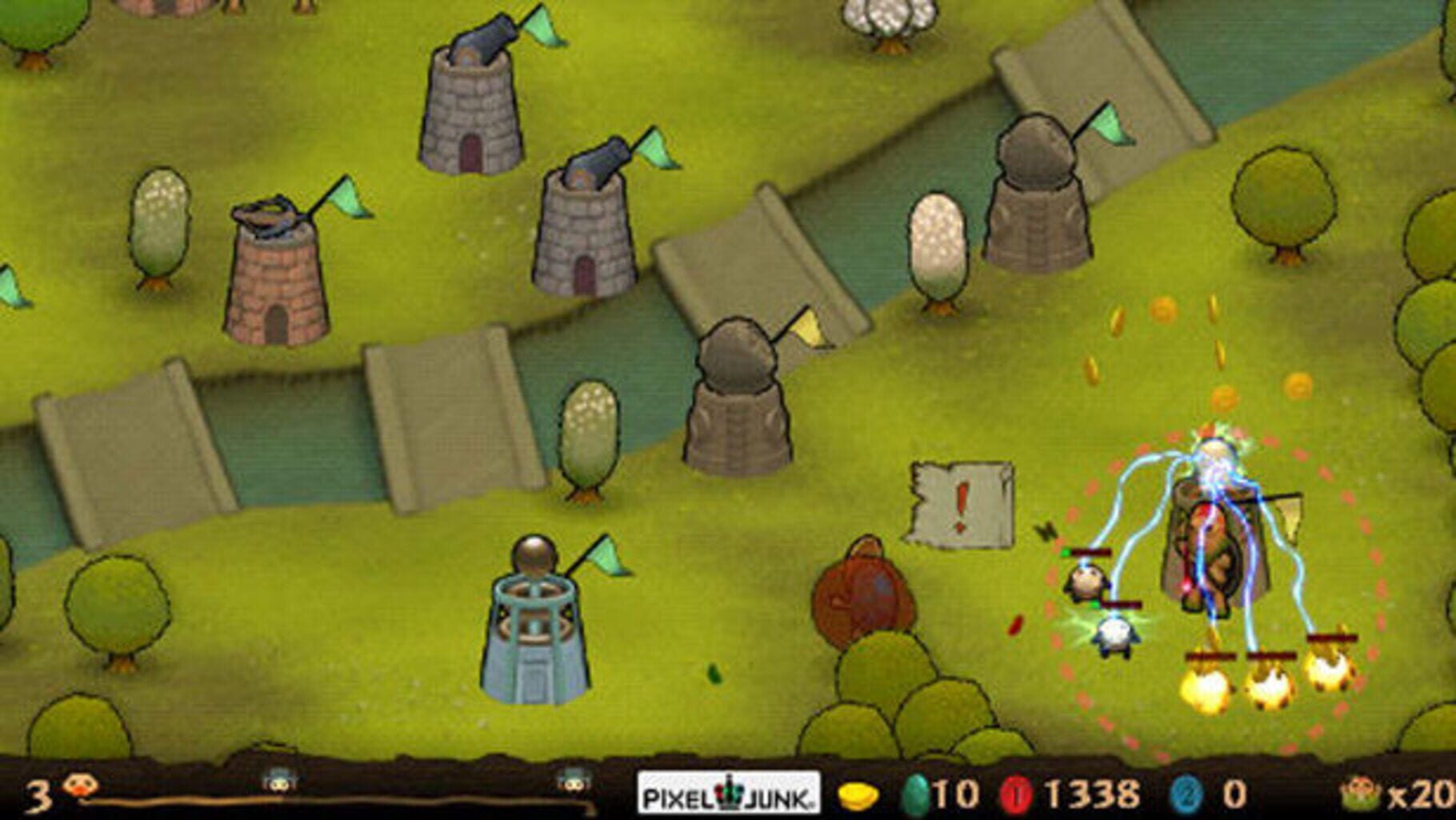 Captura de pantalla - PixelJunk Monsters Deluxe