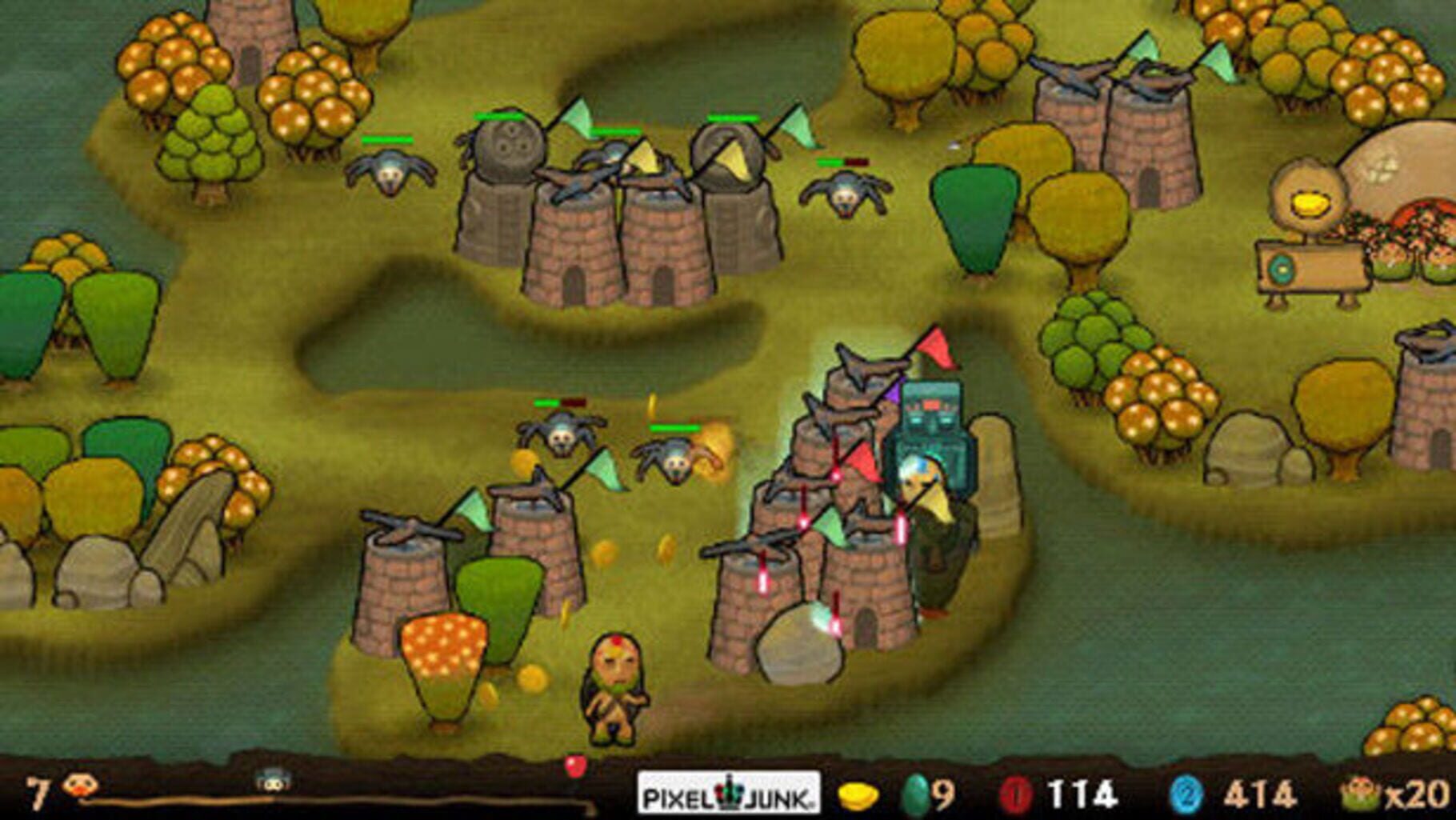 Captura de pantalla - PixelJunk Monsters Deluxe