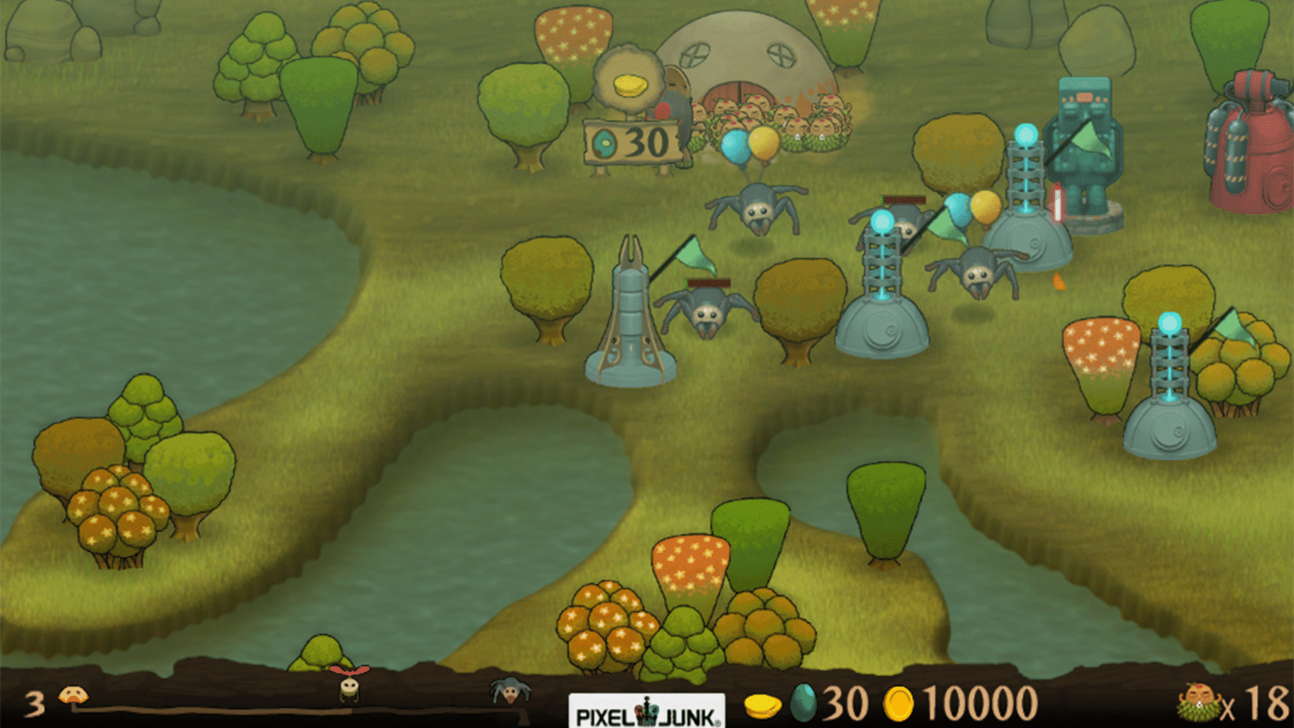 PixelJunk Monsters Ultimate HD screenshot