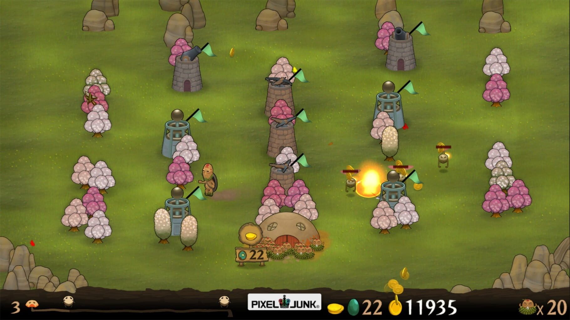 Captura de pantalla - PixelJunk Monsters Ultimate