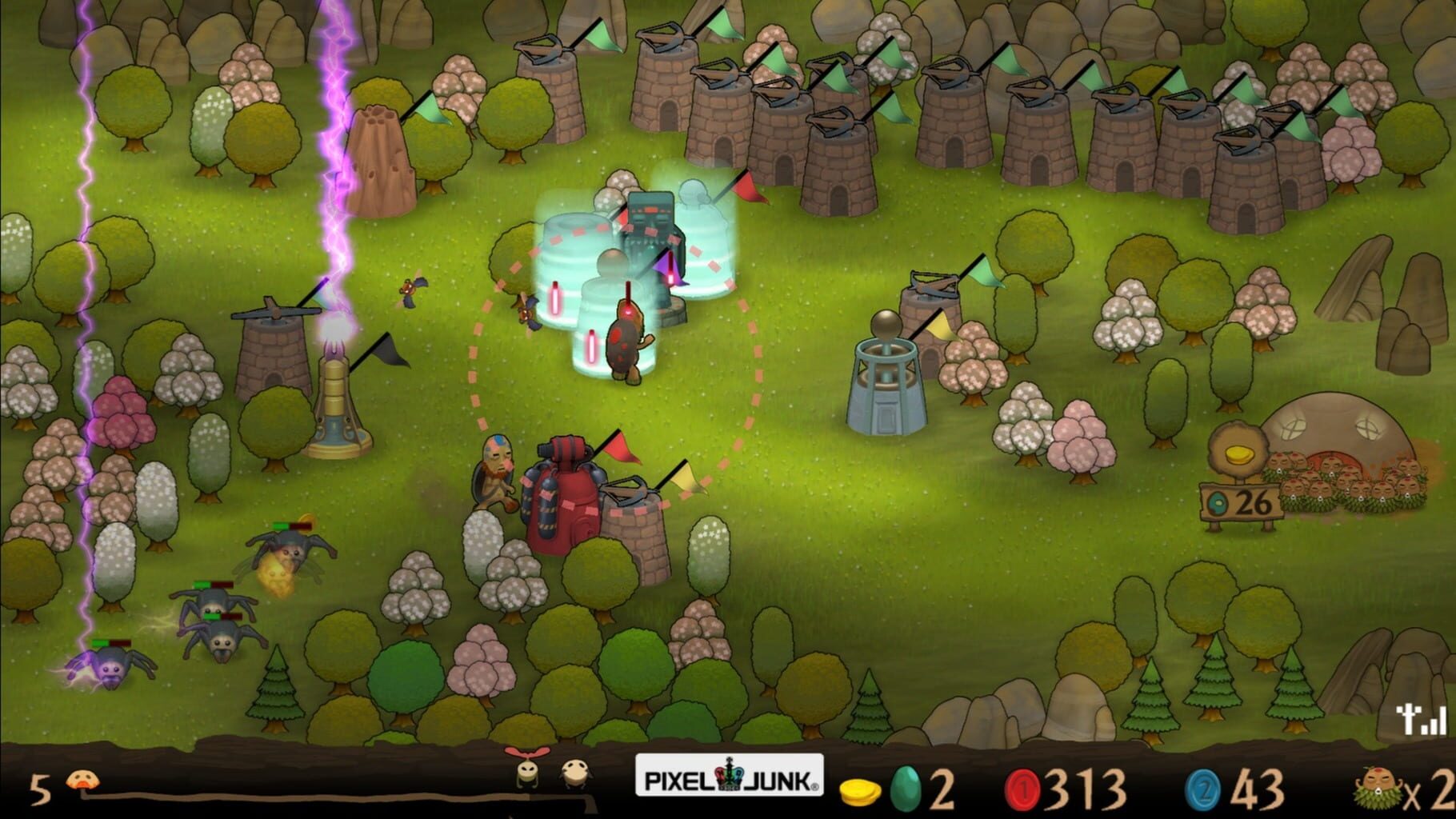 Captura de pantalla - PixelJunk Monsters Ultimate