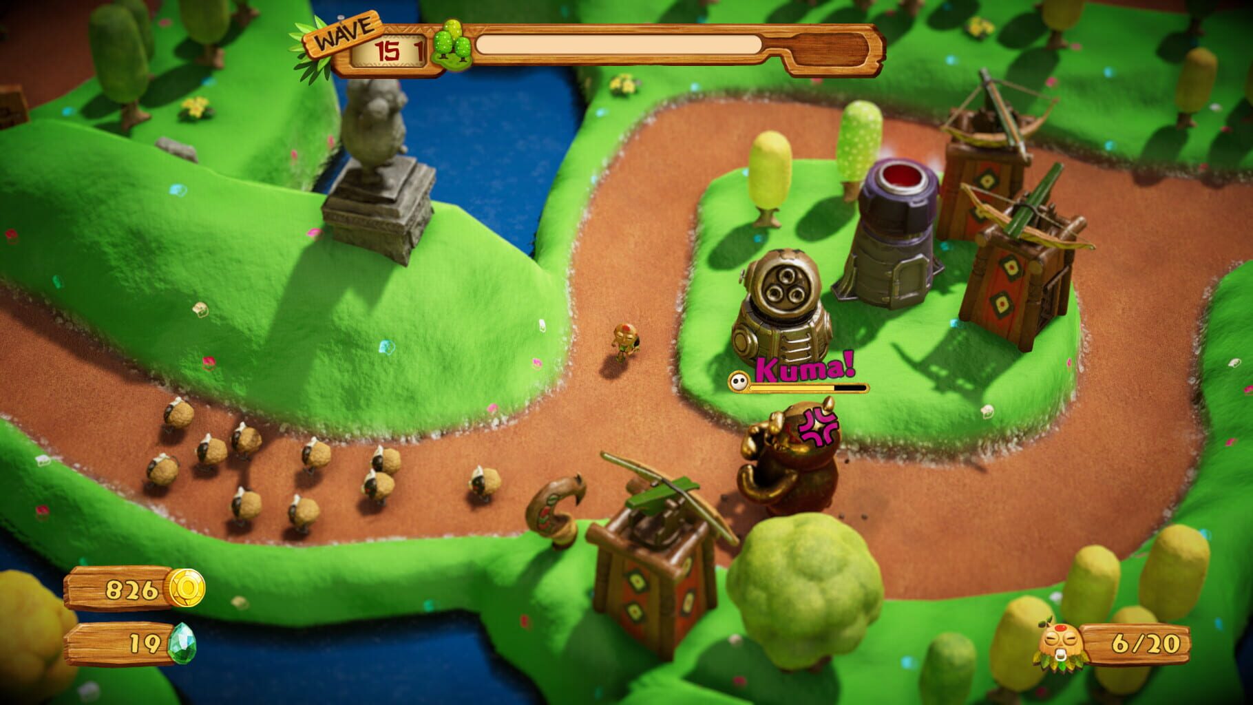 Captura de pantalla - PixelJunk Monsters 2: Danganronpa Pack