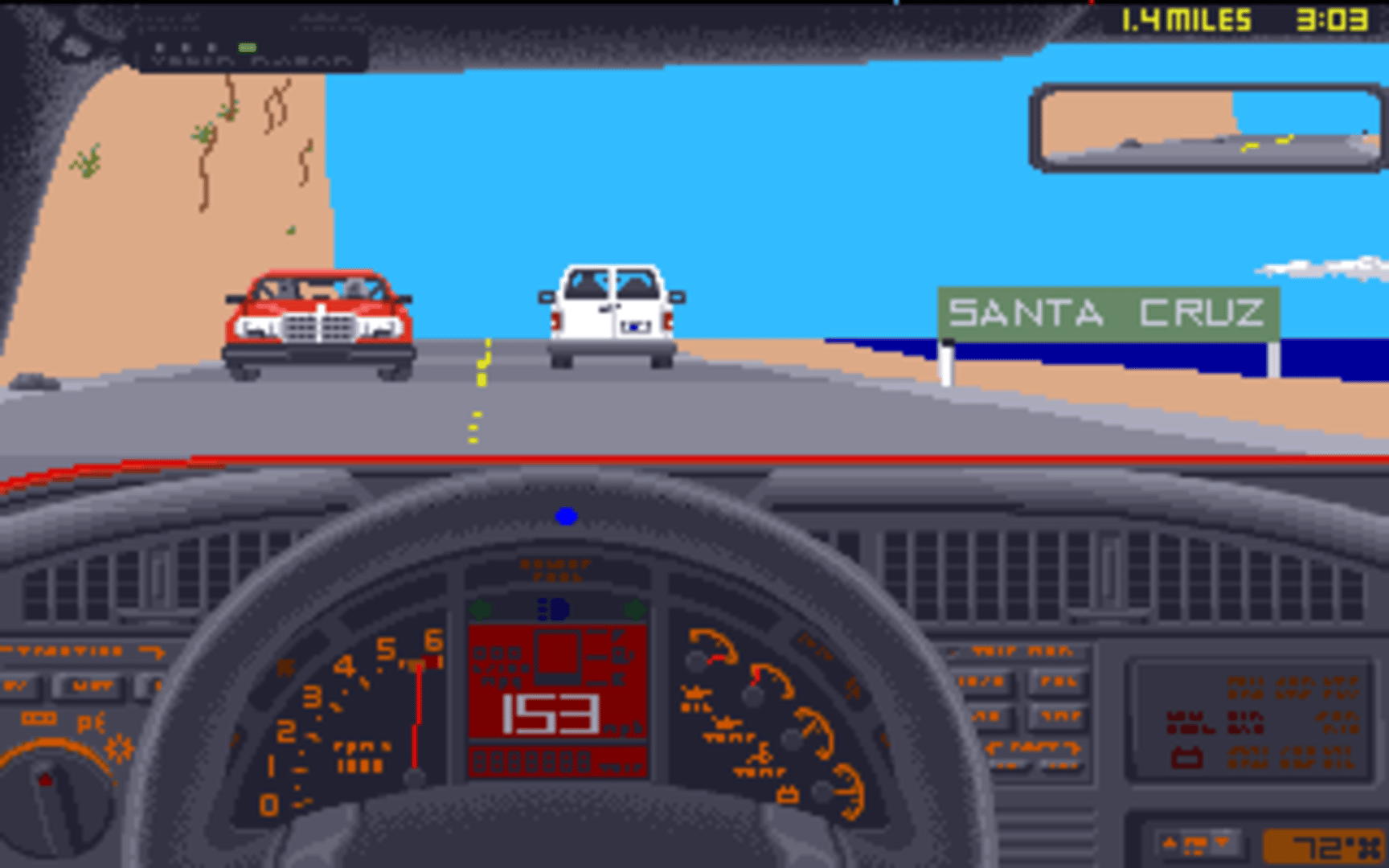 Test Drive II: Scenery Disk - California Challenge screenshot