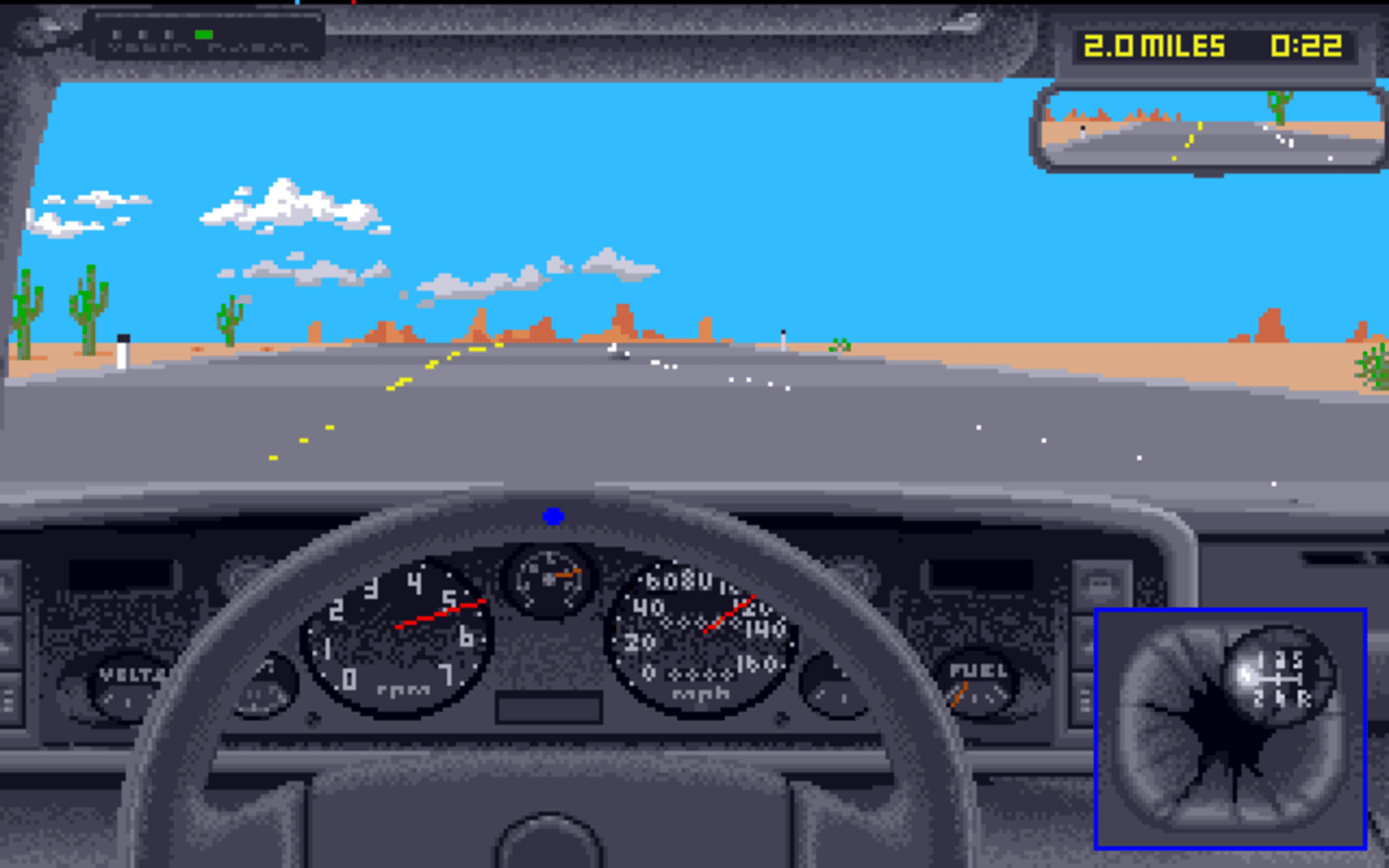 Test Drive II: Car Disk - The Supercars screenshot