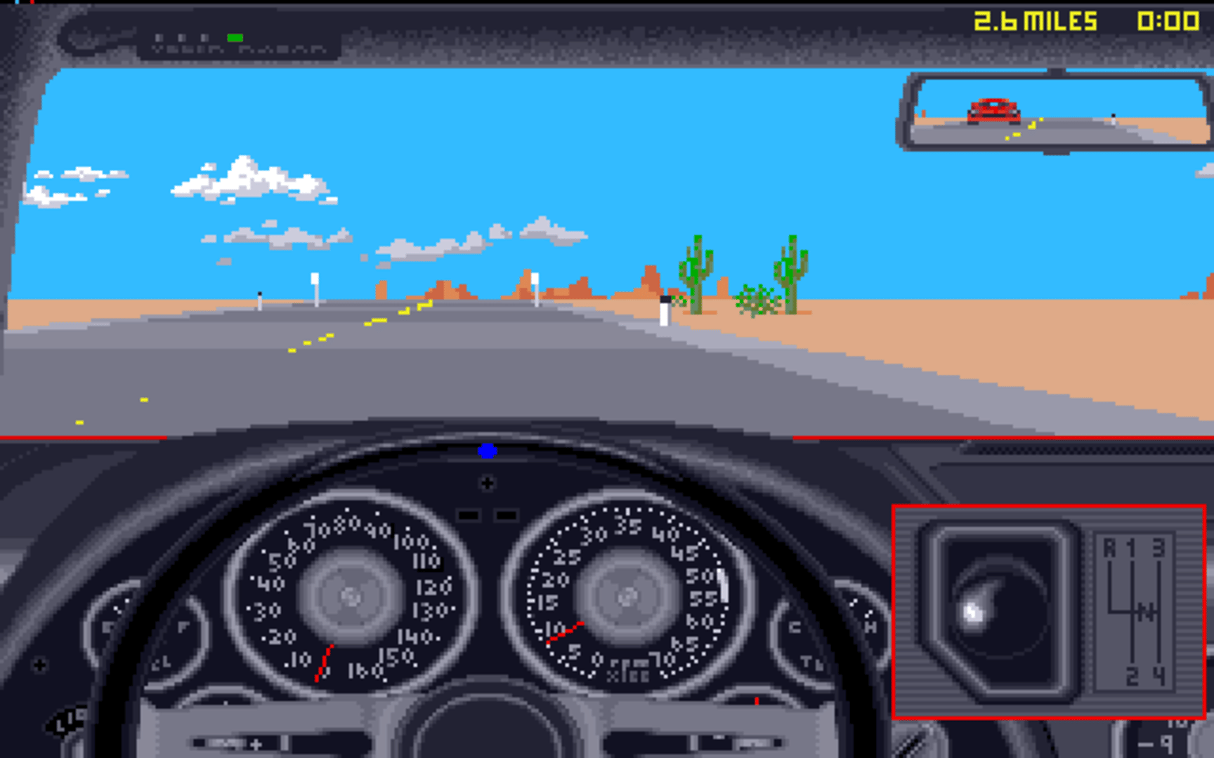 Test Drive II: Car Disk - The Muscle Cars screenshot