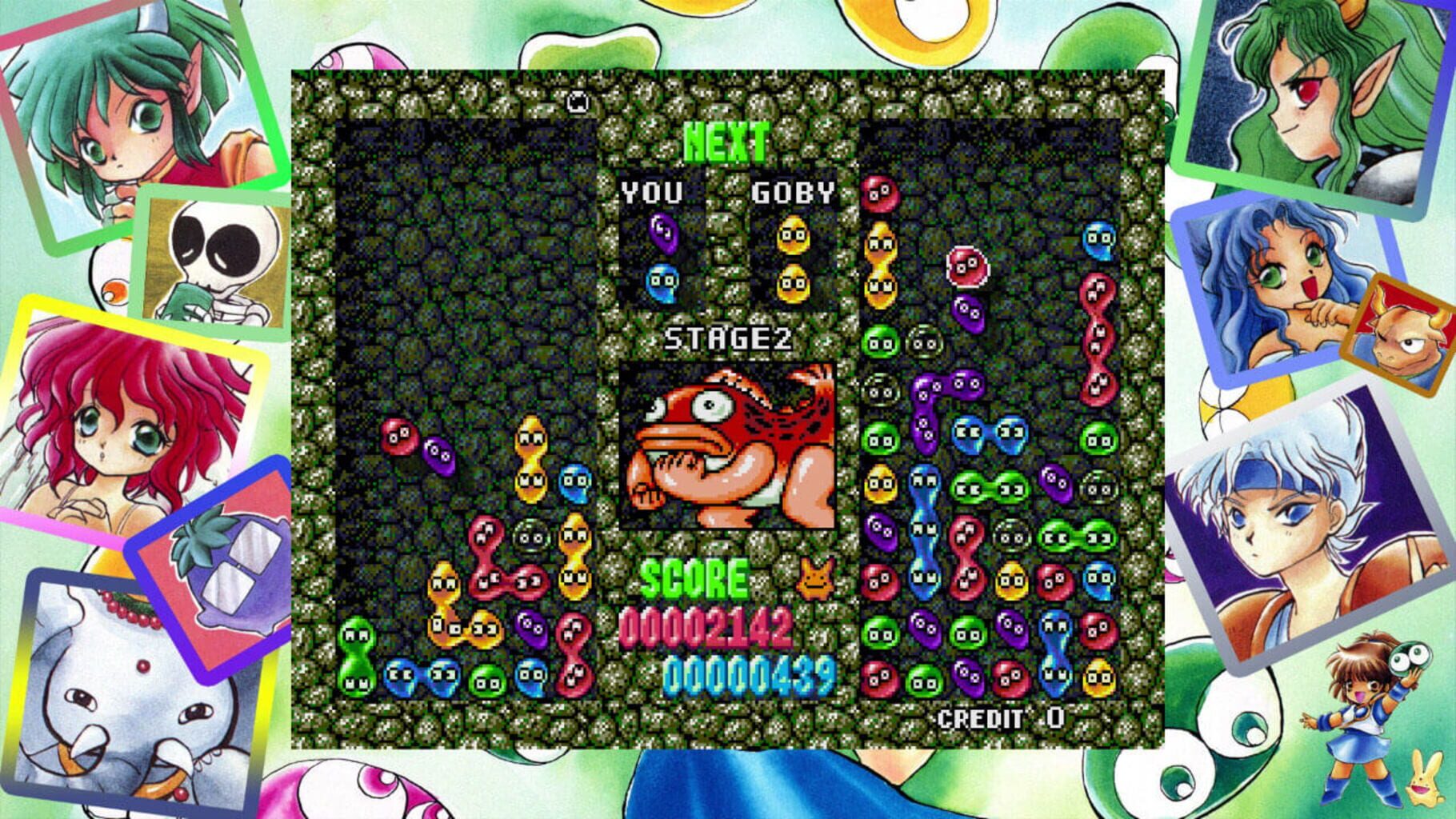 Captura de pantalla - Sega Ages Puyo Puyo