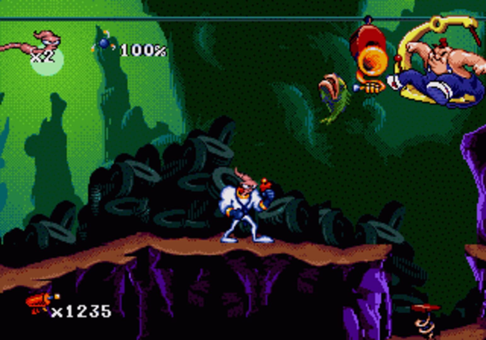 Captura de pantalla - Earthworm Jim: Special Edition