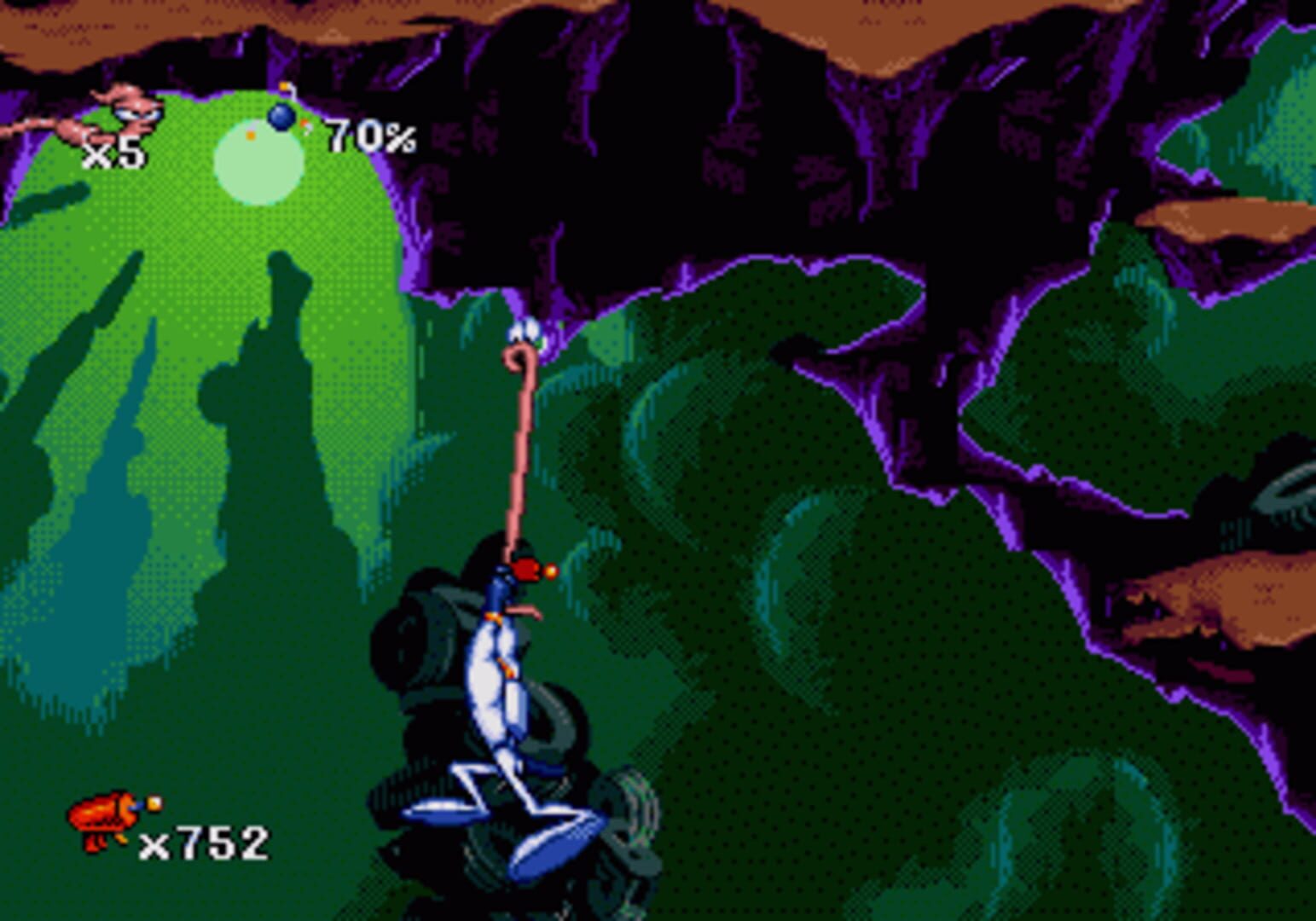 Captura de pantalla - Earthworm Jim: Special Edition