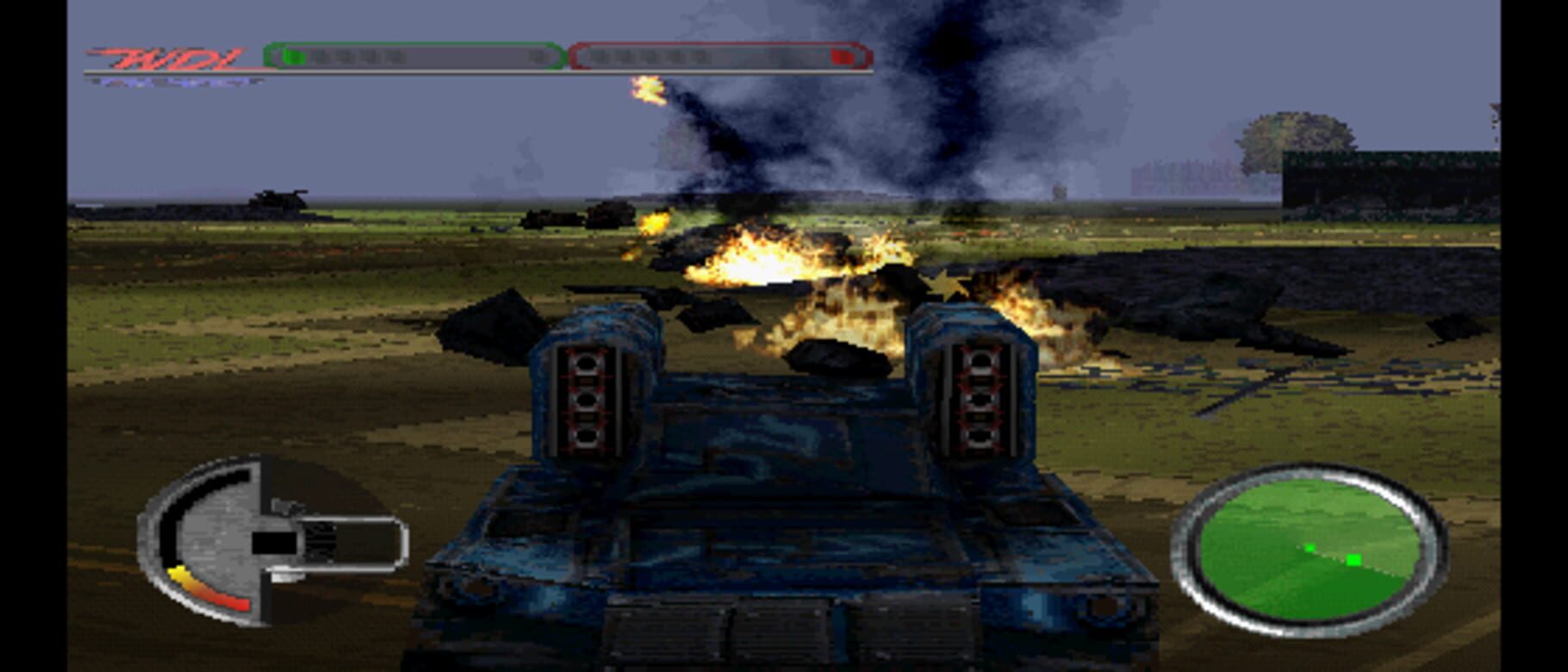 Captura de pantalla - World Destruction League: Thunder Tanks