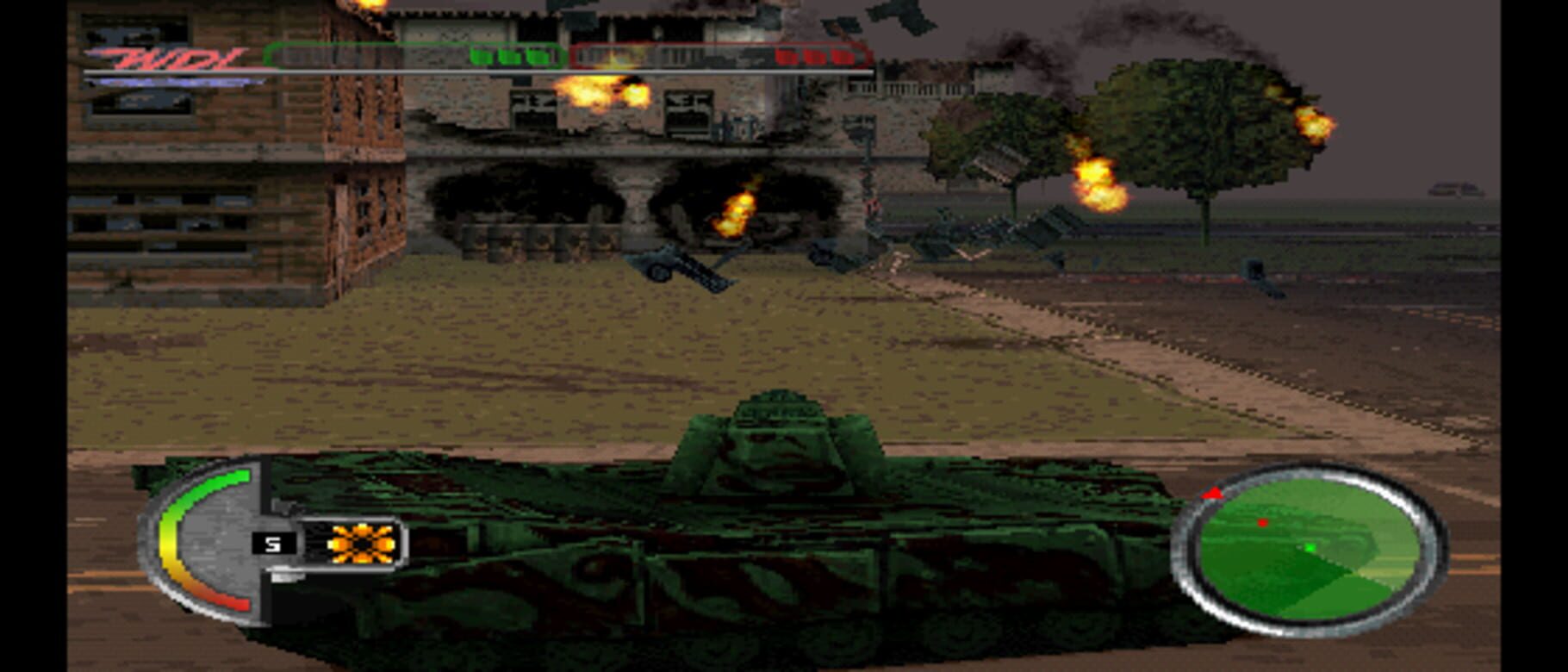 Captura de pantalla - World Destruction League: Thunder Tanks
