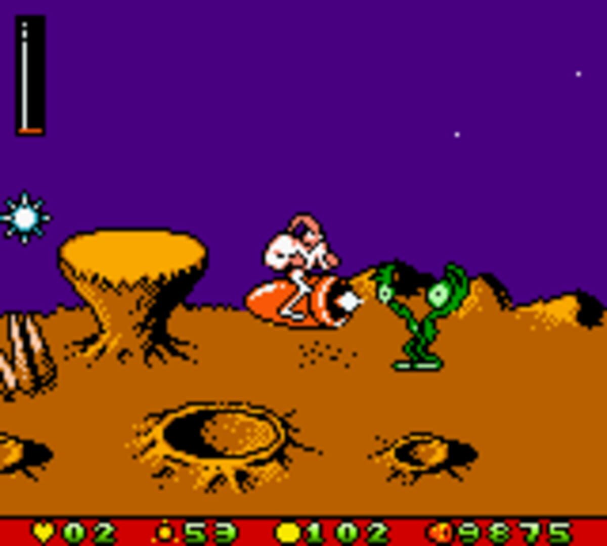 Captura de pantalla - Earthworm Jim: Menace 2 the Galaxy