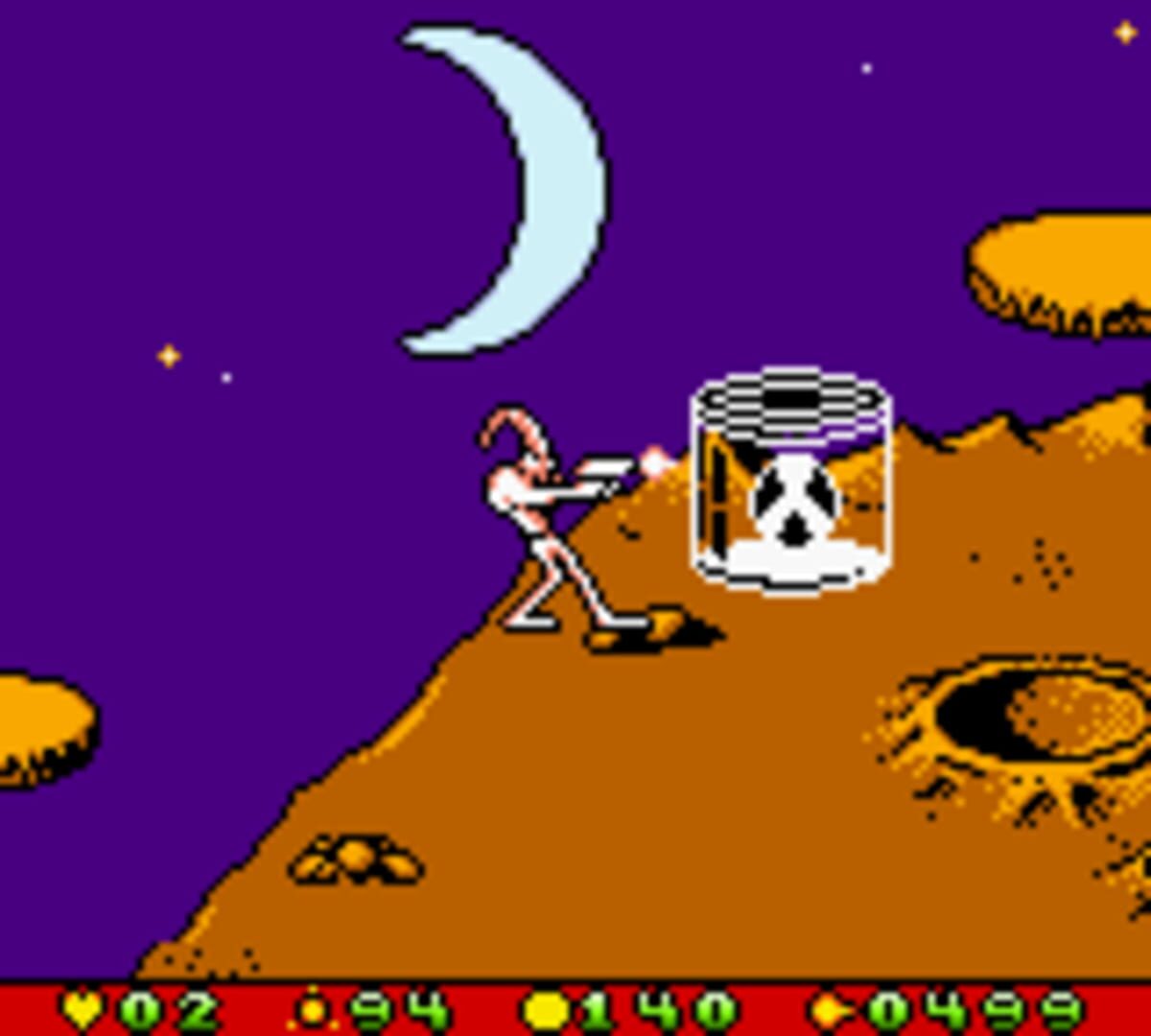 Captura de pantalla - Earthworm Jim: Menace 2 the Galaxy