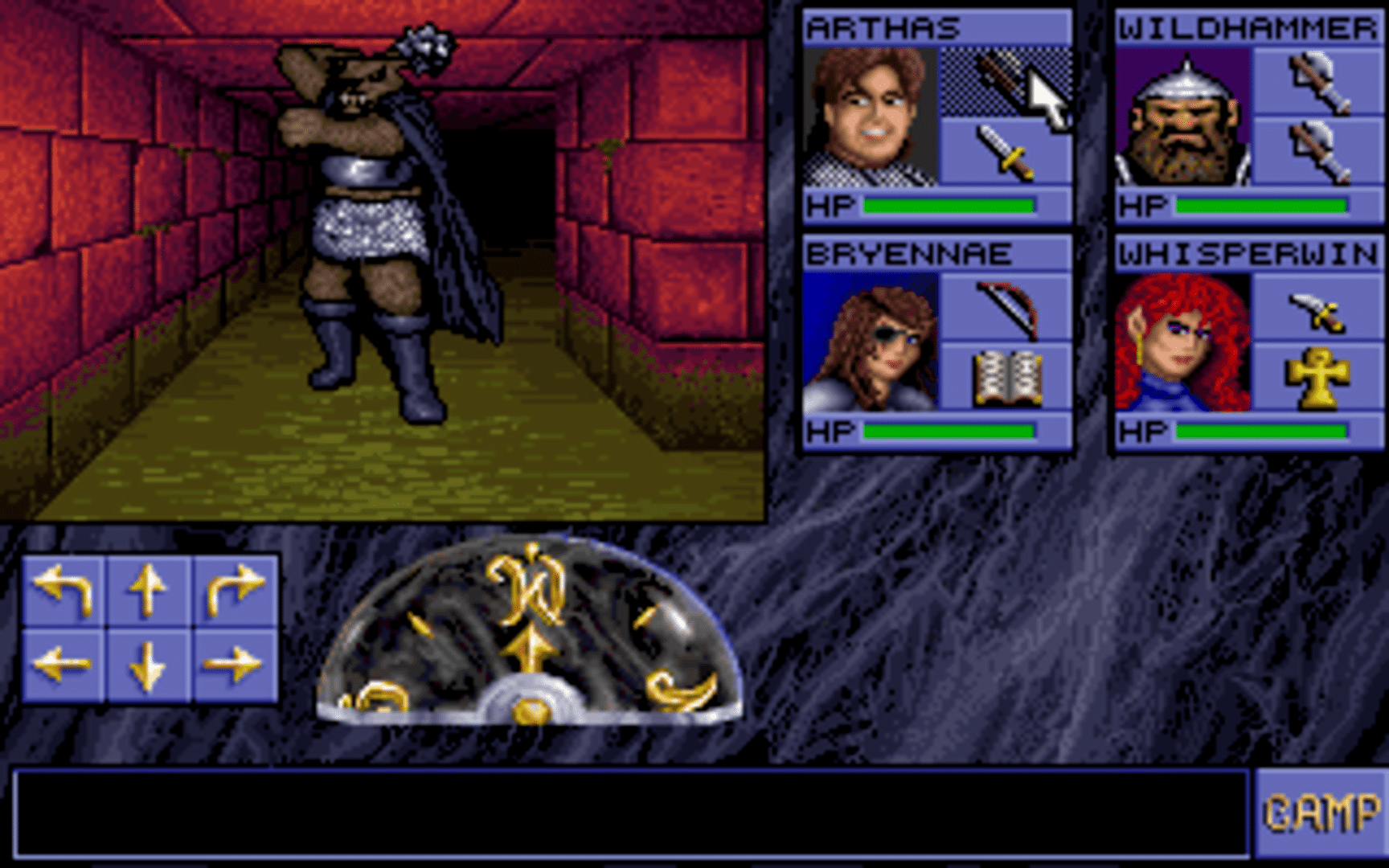 Advanced Dungeons & Dragons: Eye of the Beholder screenshot