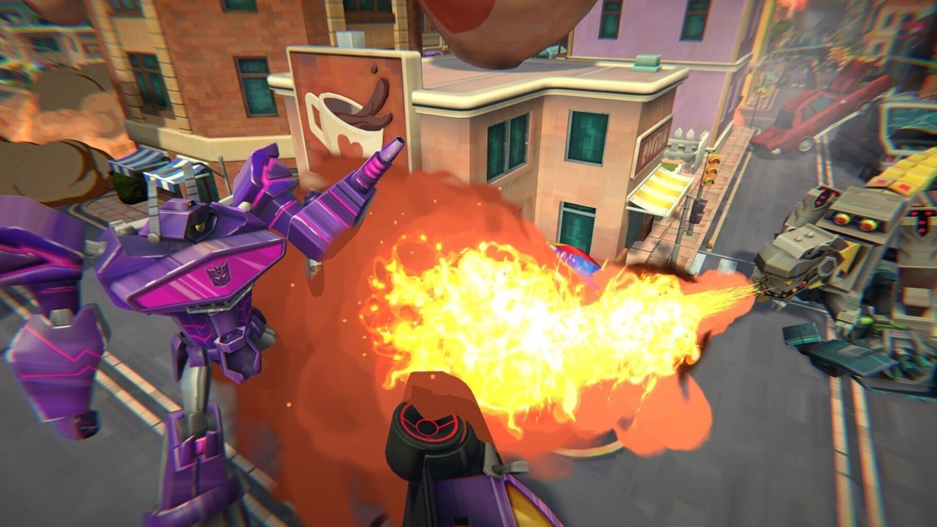 Captura de pantalla - Transformers: Battlegrounds