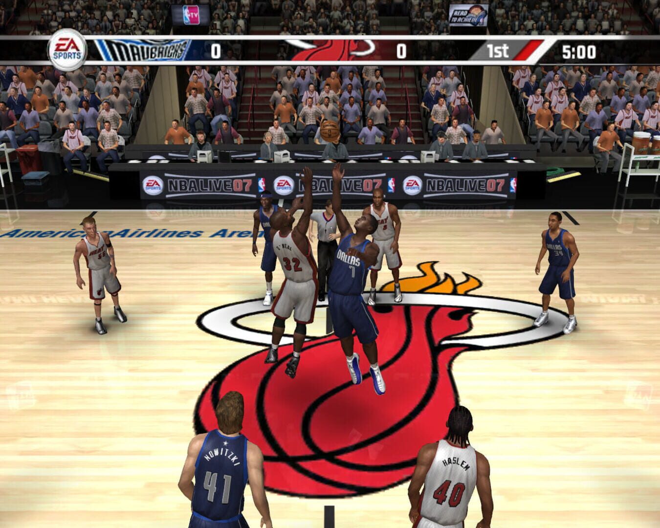 Captura de pantalla - NBA Live 07