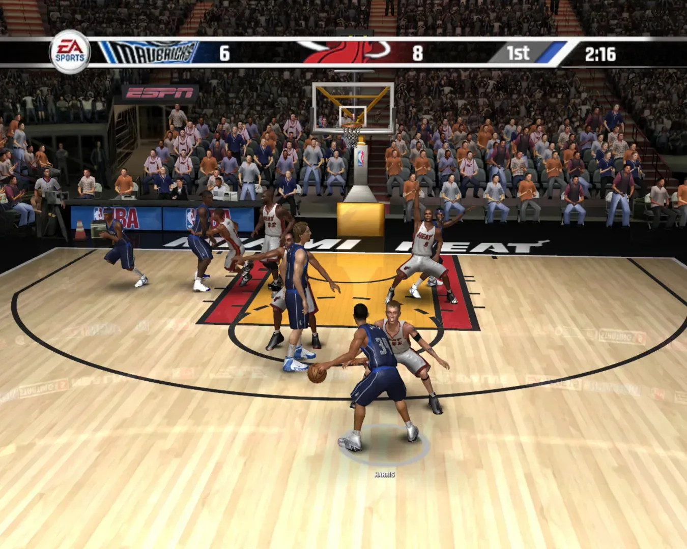 Captura de pantalla - NBA Live 07