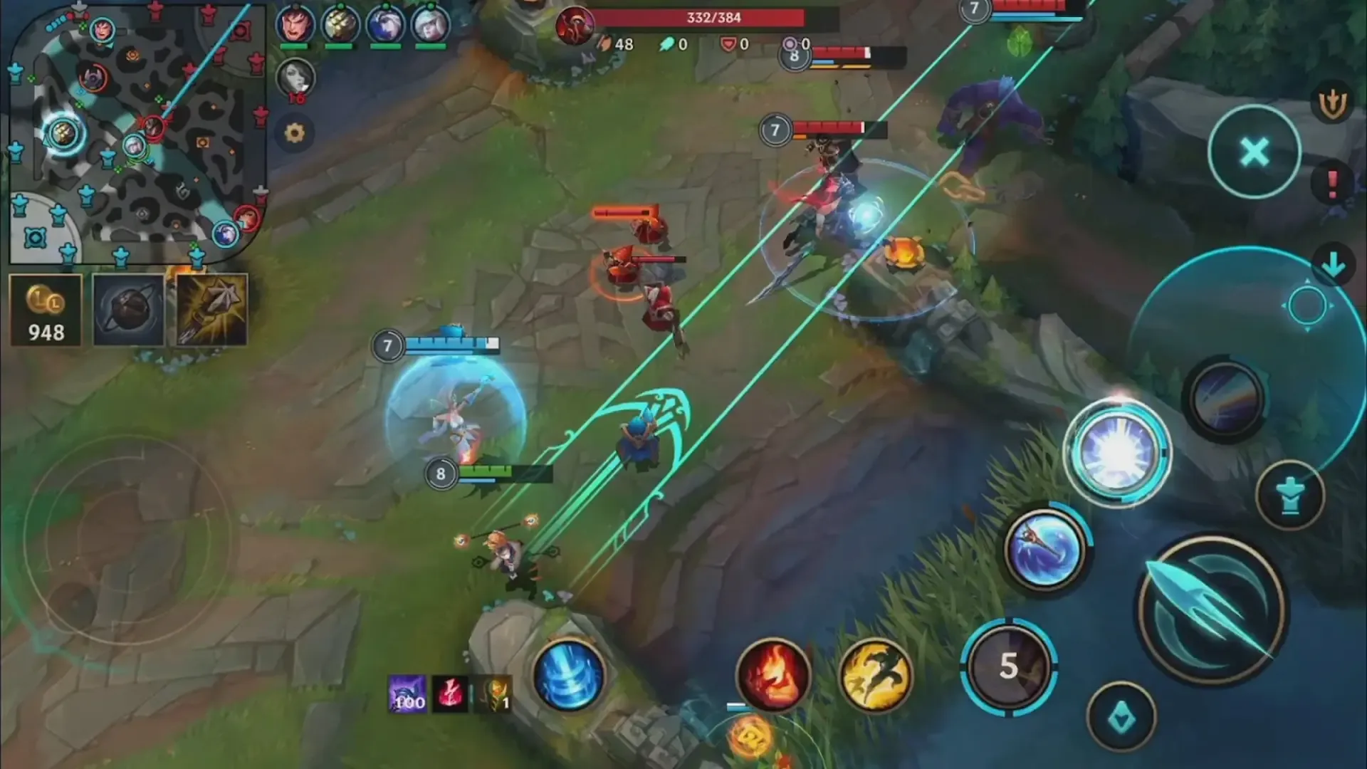 Captura de pantalla - League of Legends: Wild Rift