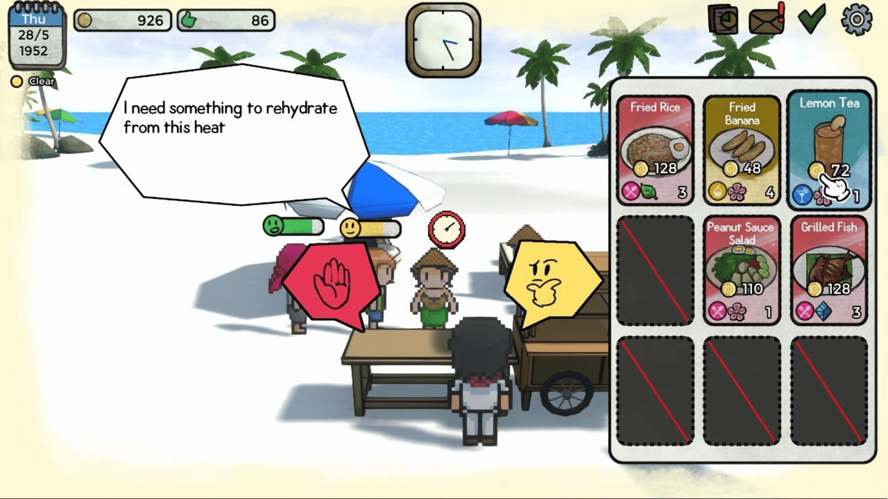 Seaside Cafe Story screenshot