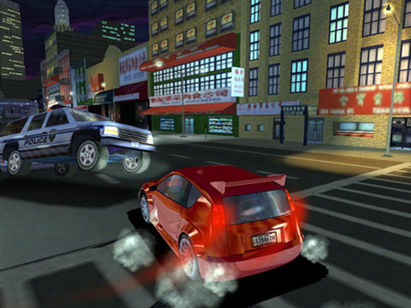 Captura de pantalla - Midnight Club: Street Racing