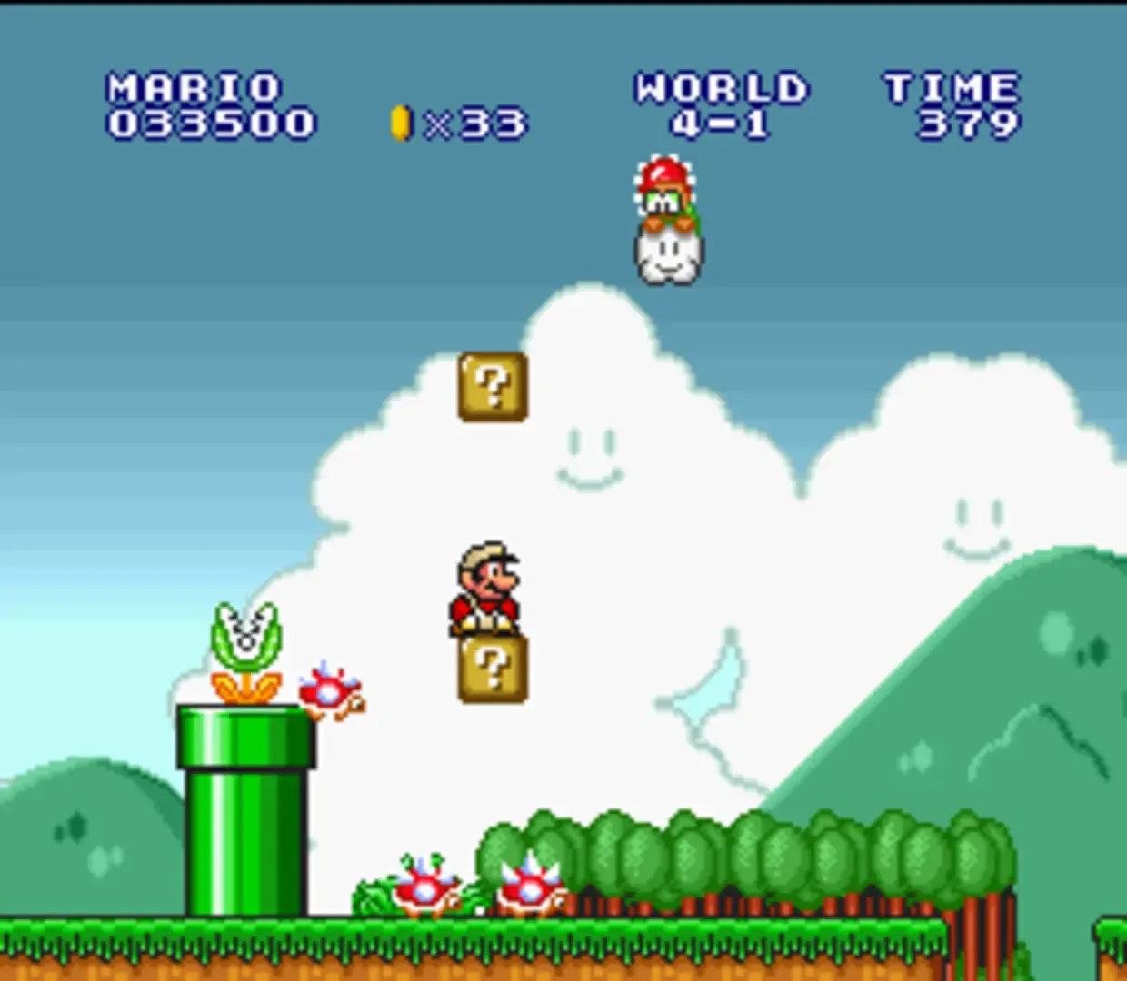 Captura de pantalla - Super Mario All-Stars + Super Mario World