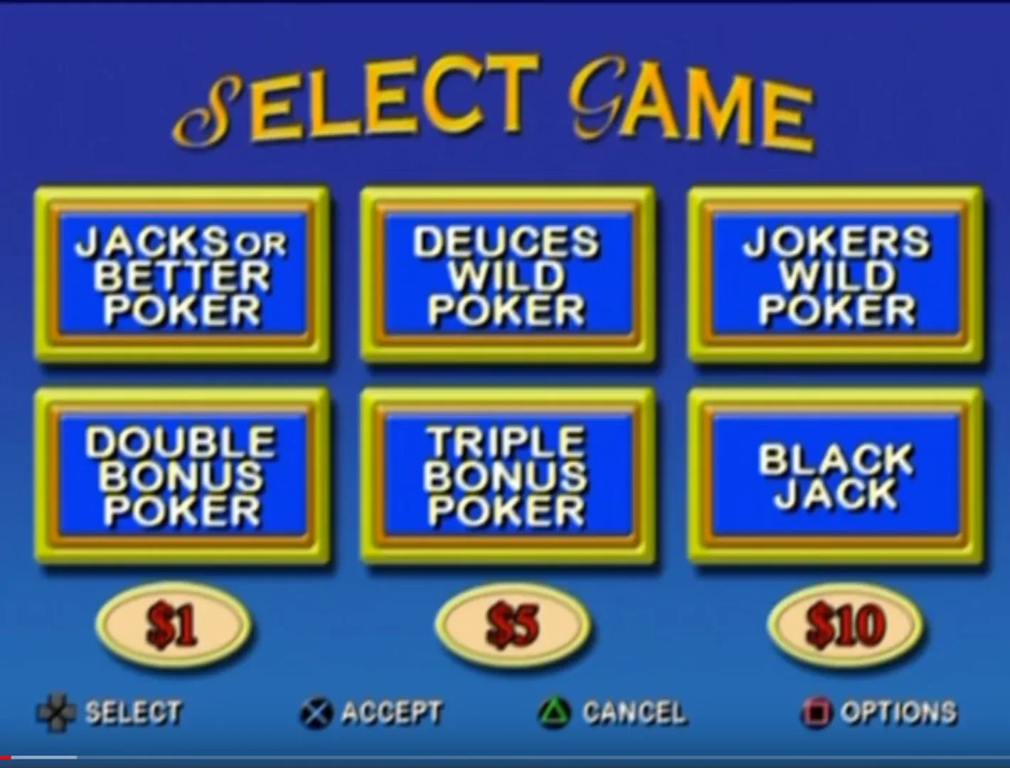 Video Poker & Blackjack