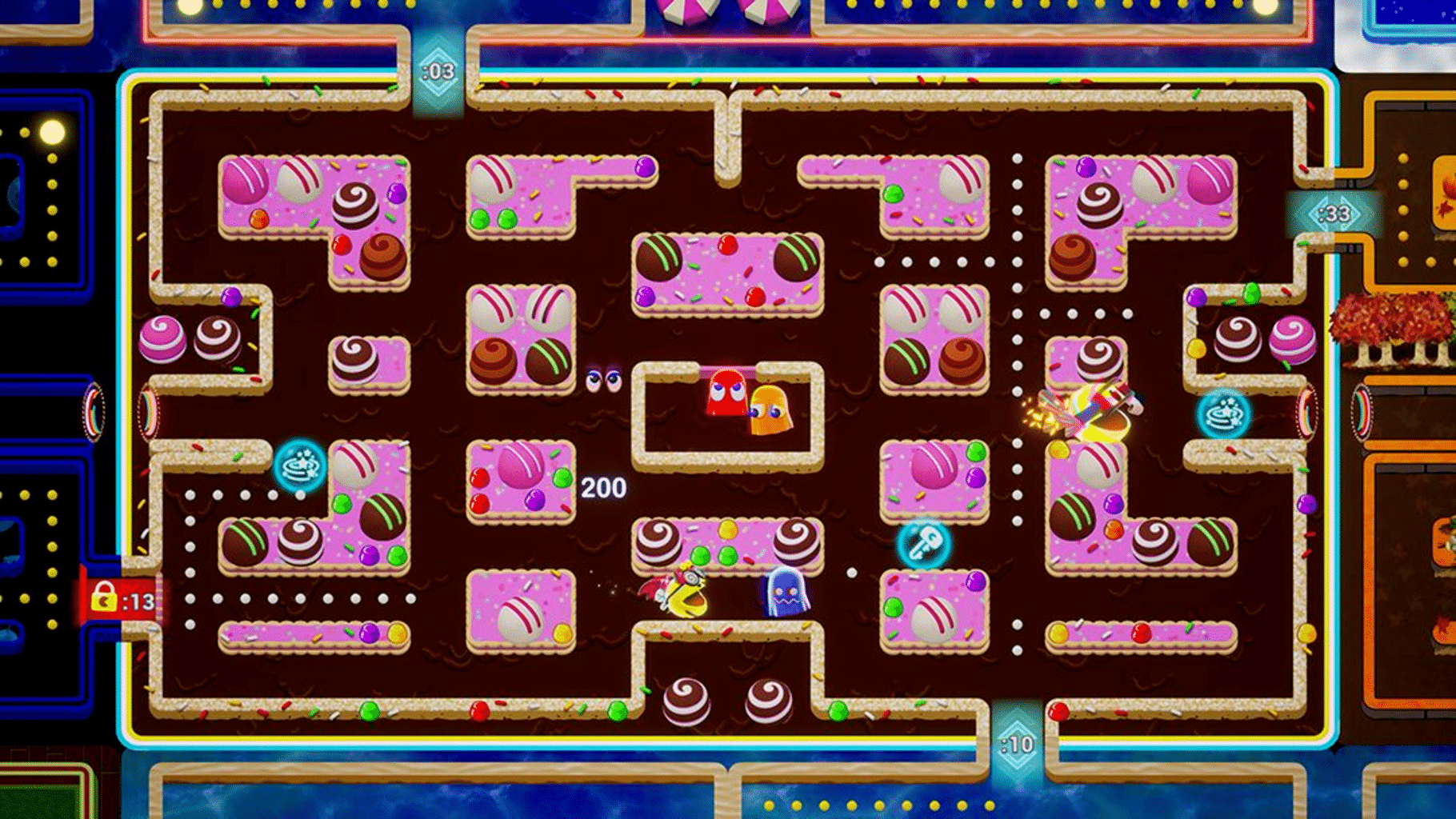 Pac-Man Mega Tunnel Battle screenshot