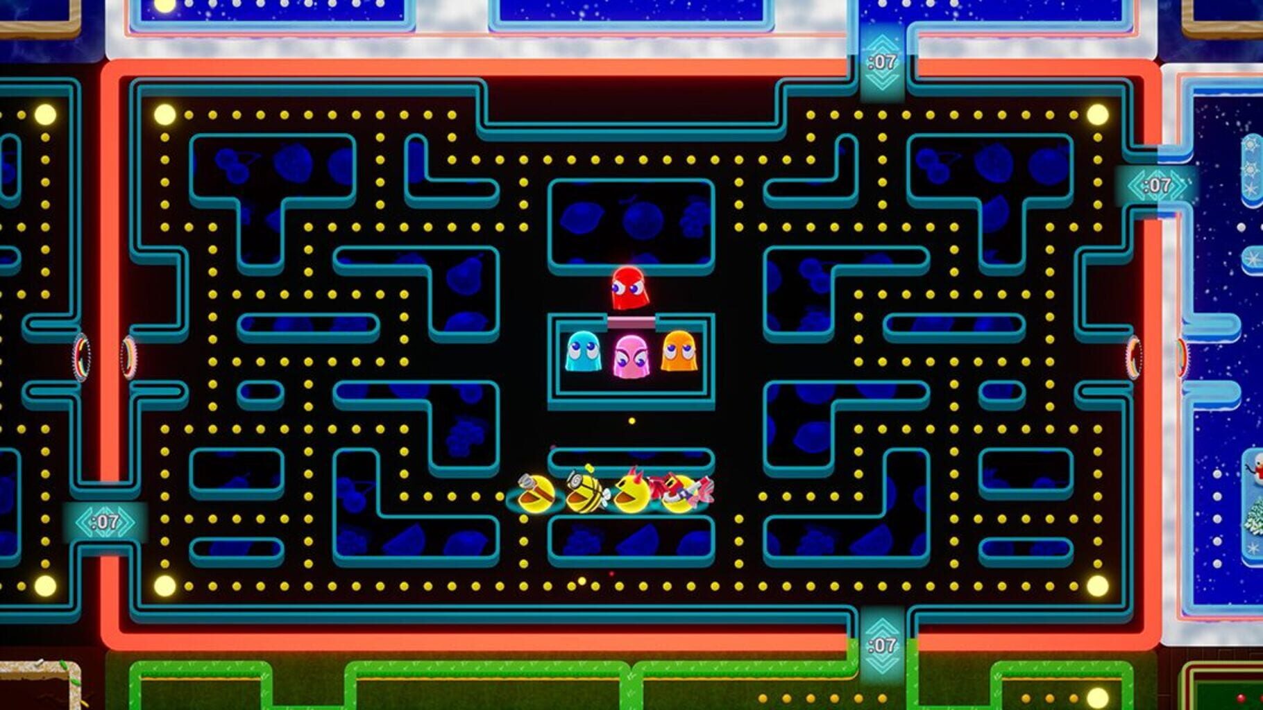 Captura de pantalla - Pac-Man Mega Tunnel Battle