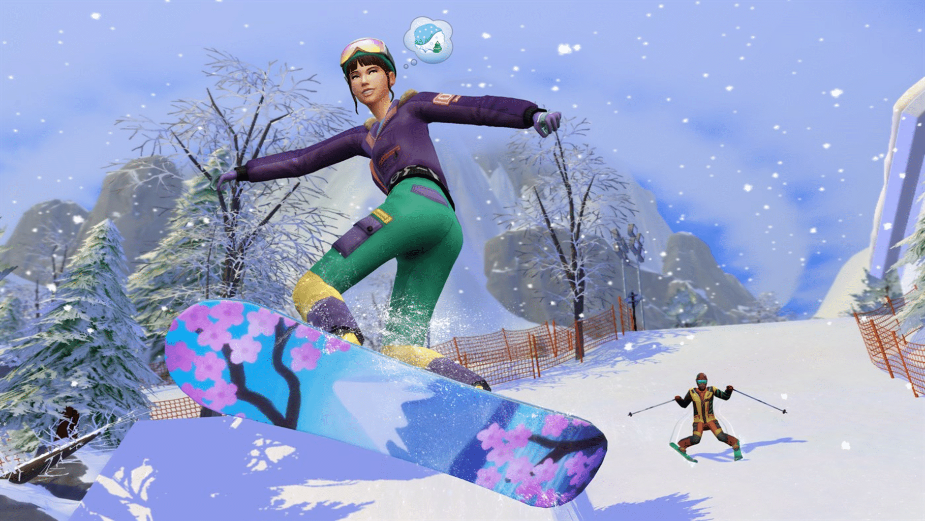 The Sims 4: Snowy Escape screenshot