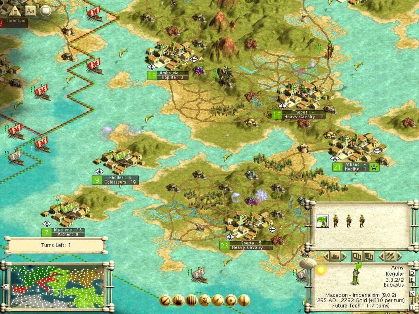 Captura de pantalla - Sid Meier's Civilization III: Conquests