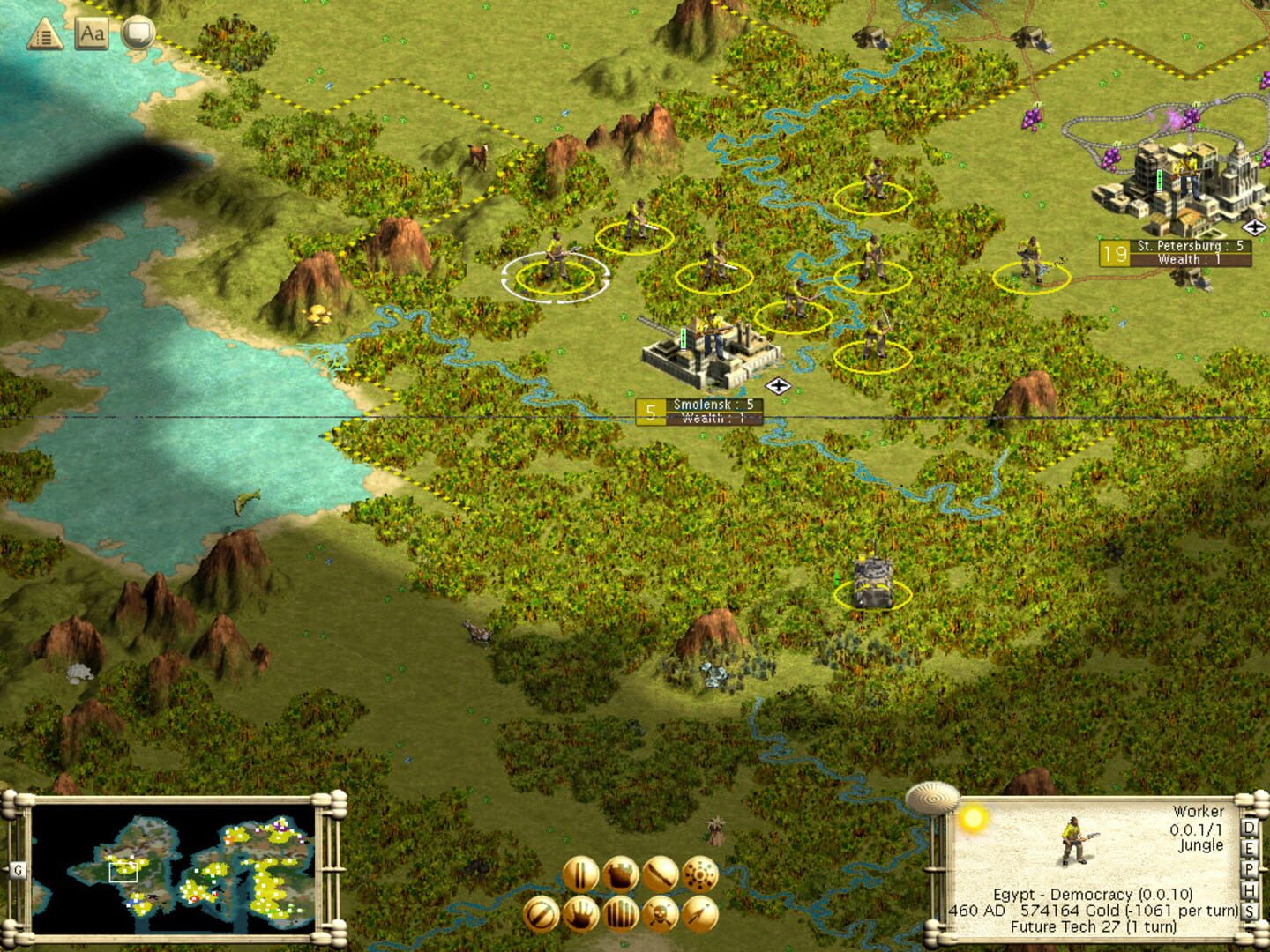 Captura de pantalla - Sid Meier's Civilization III: Game of the Year Edition