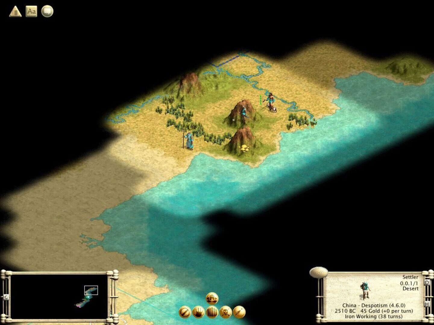 Captura de pantalla - Sid Meier's Civilization III: Gold Edition