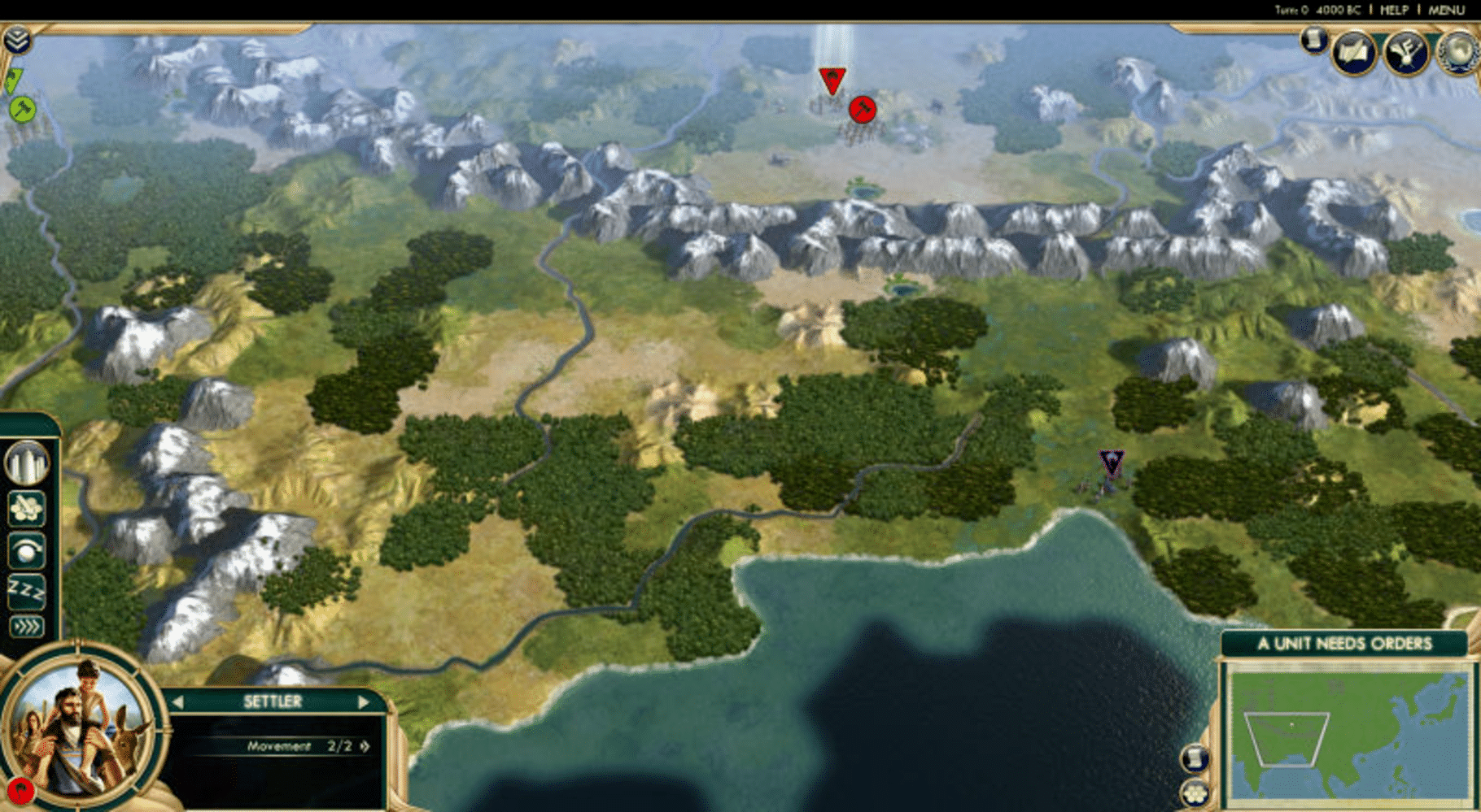 Sid Meier's Civilization V: Scrambled Continents screenshot