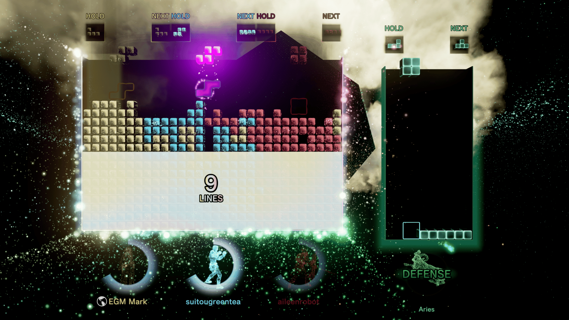 Tetris Effect: Connected screenshot