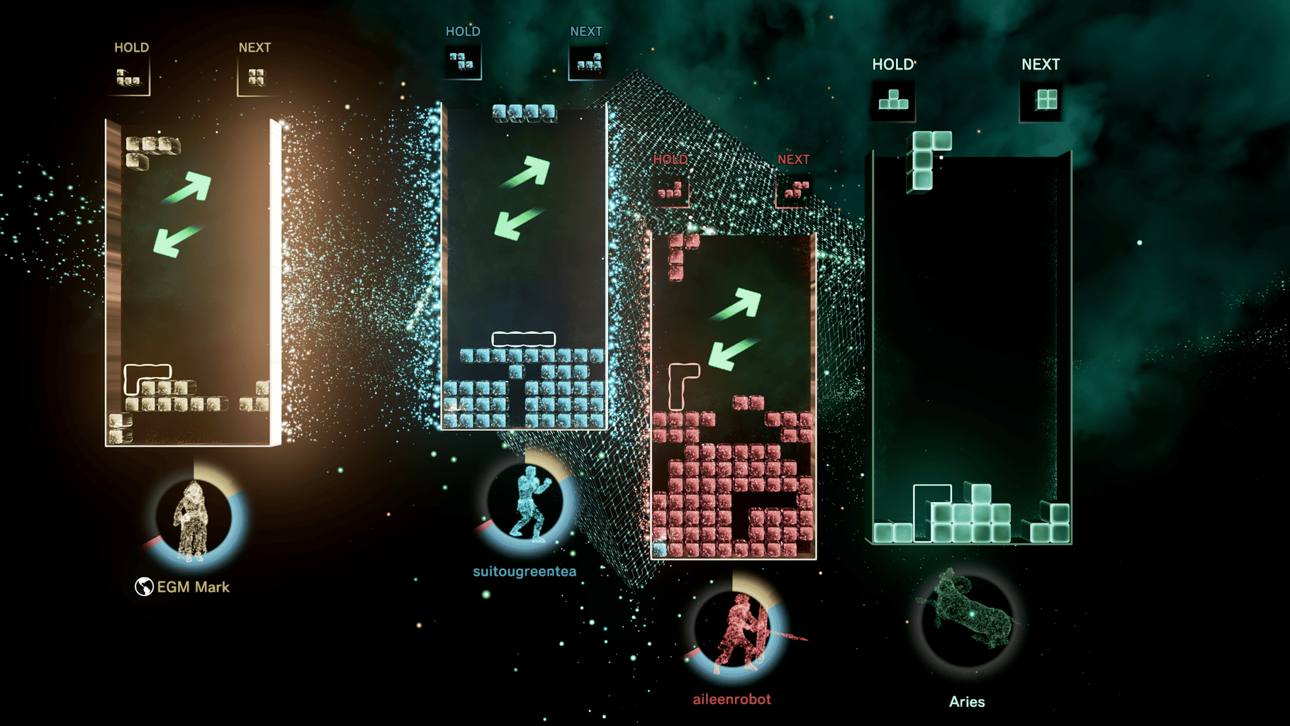 Tetris Effect: Connected screenshot