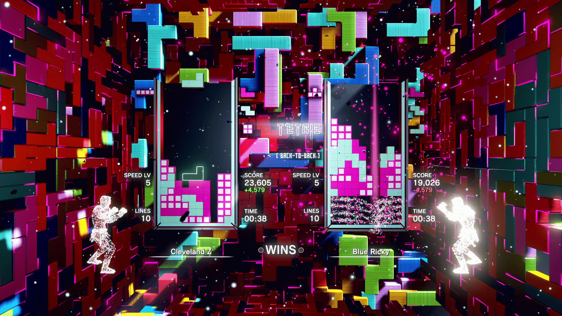 Tetris Effect: Connected screenshot