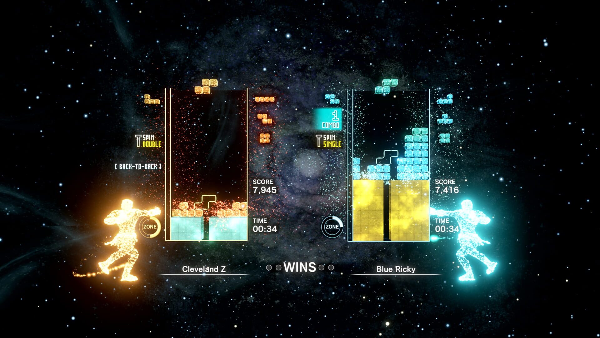 Tetris Effect: Connected screenshot