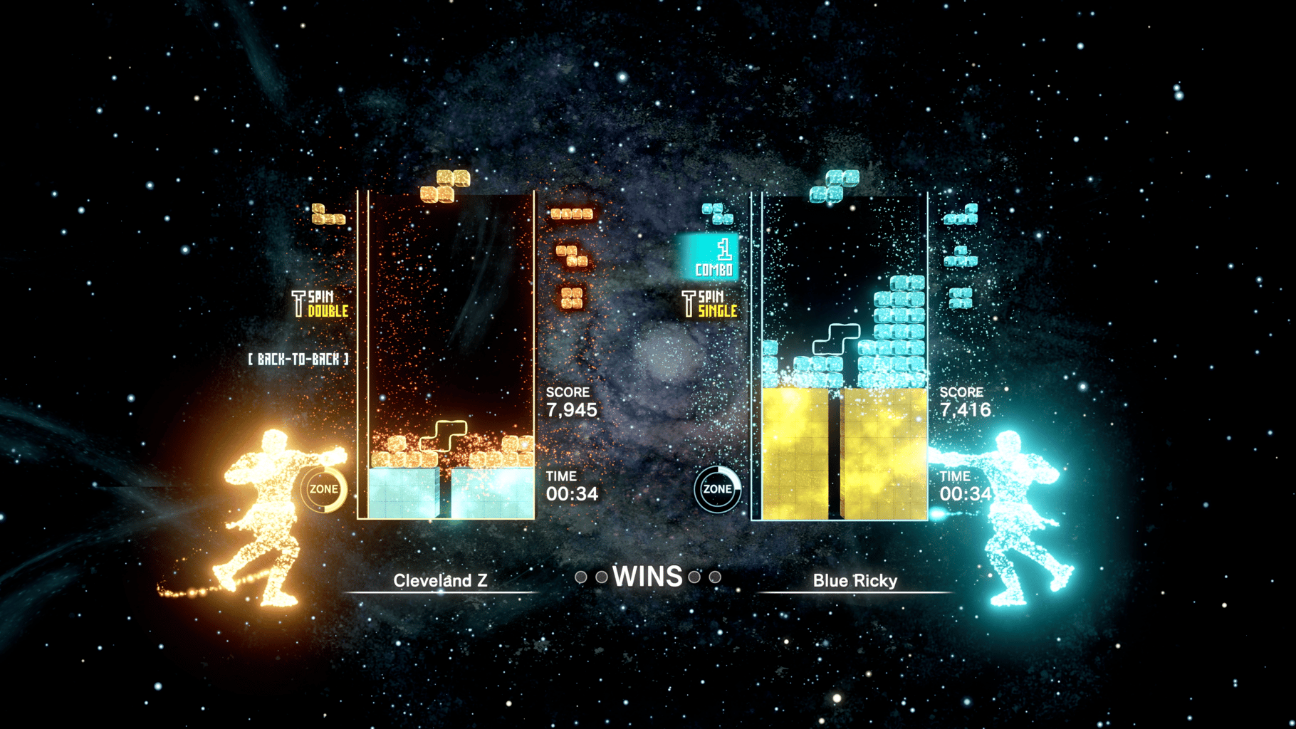 Tetris Effect: Connected screenshot