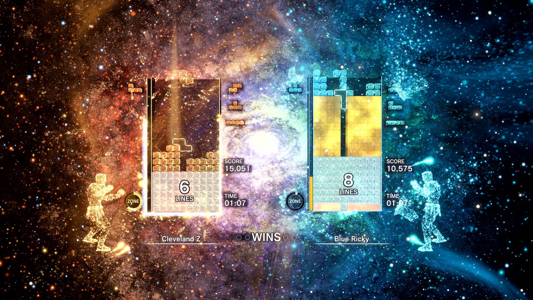 Captura de pantalla - Tetris Effect: Connected