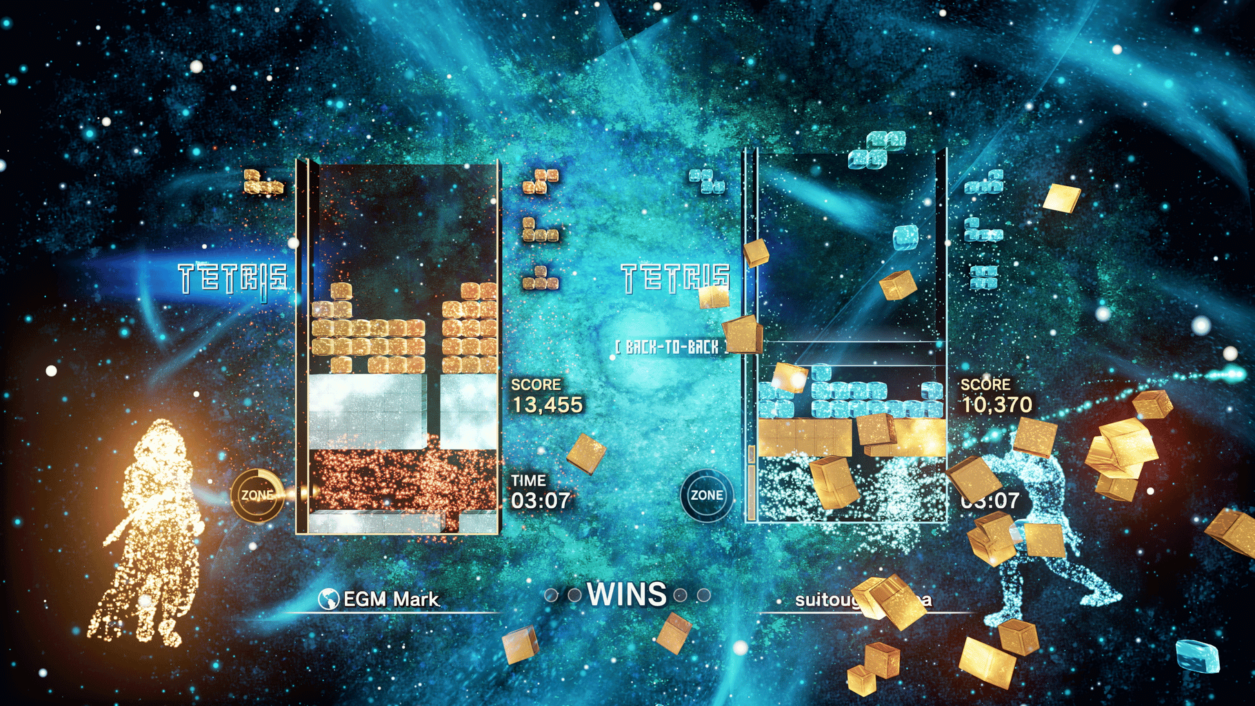 Tetris Effect: Connected screenshot