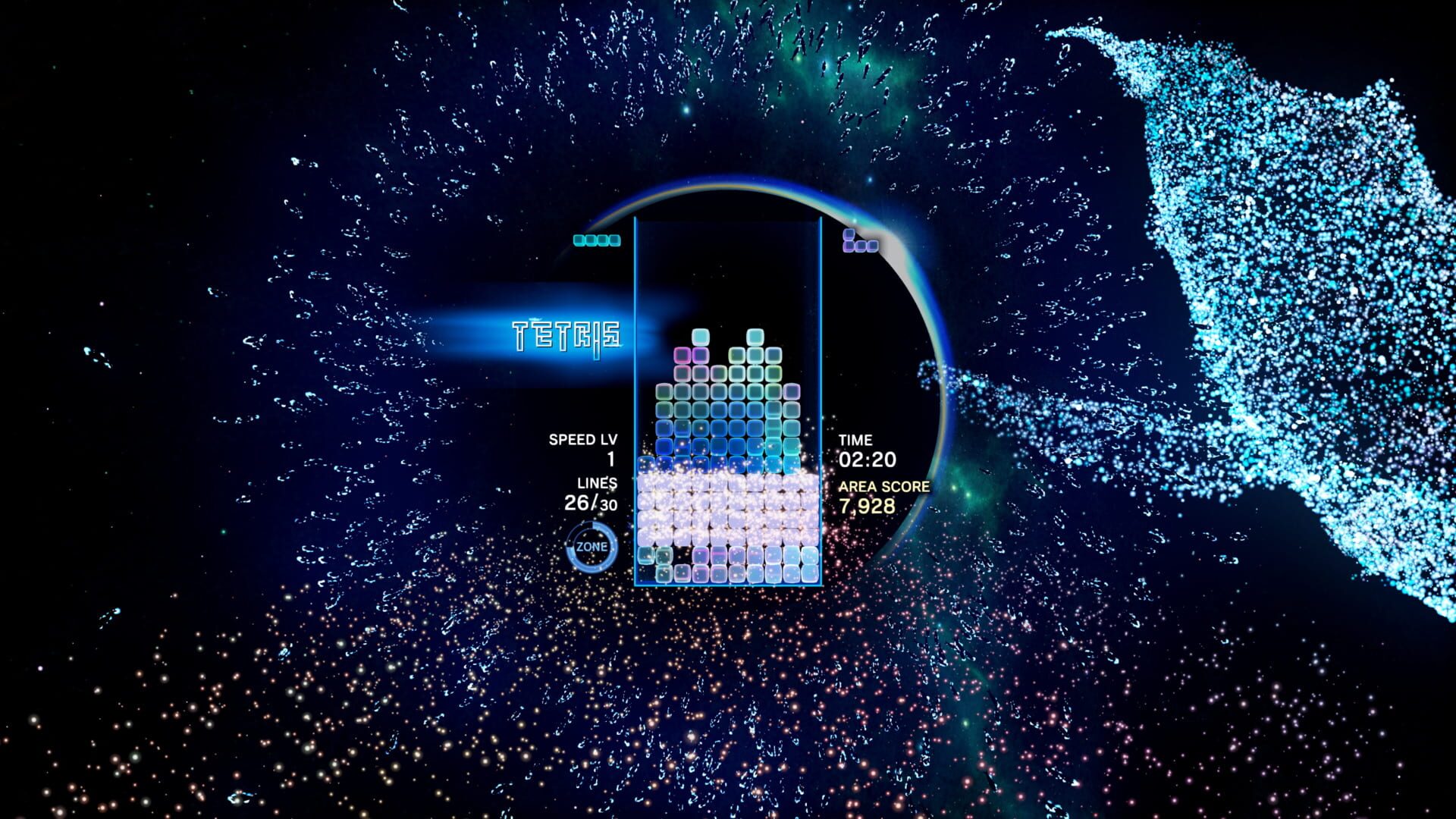Tetris Effect: Connected screenshot