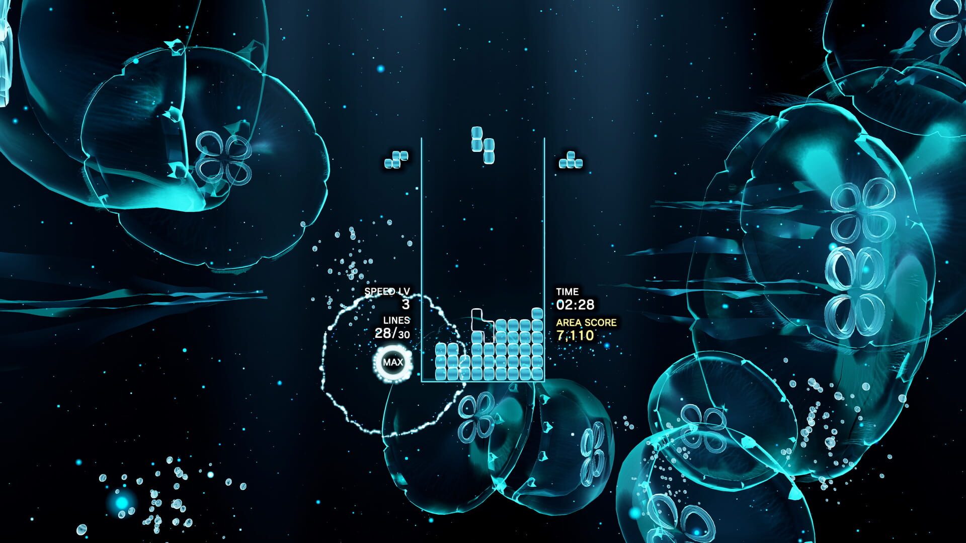 Tetris Effect: Connected screenshot