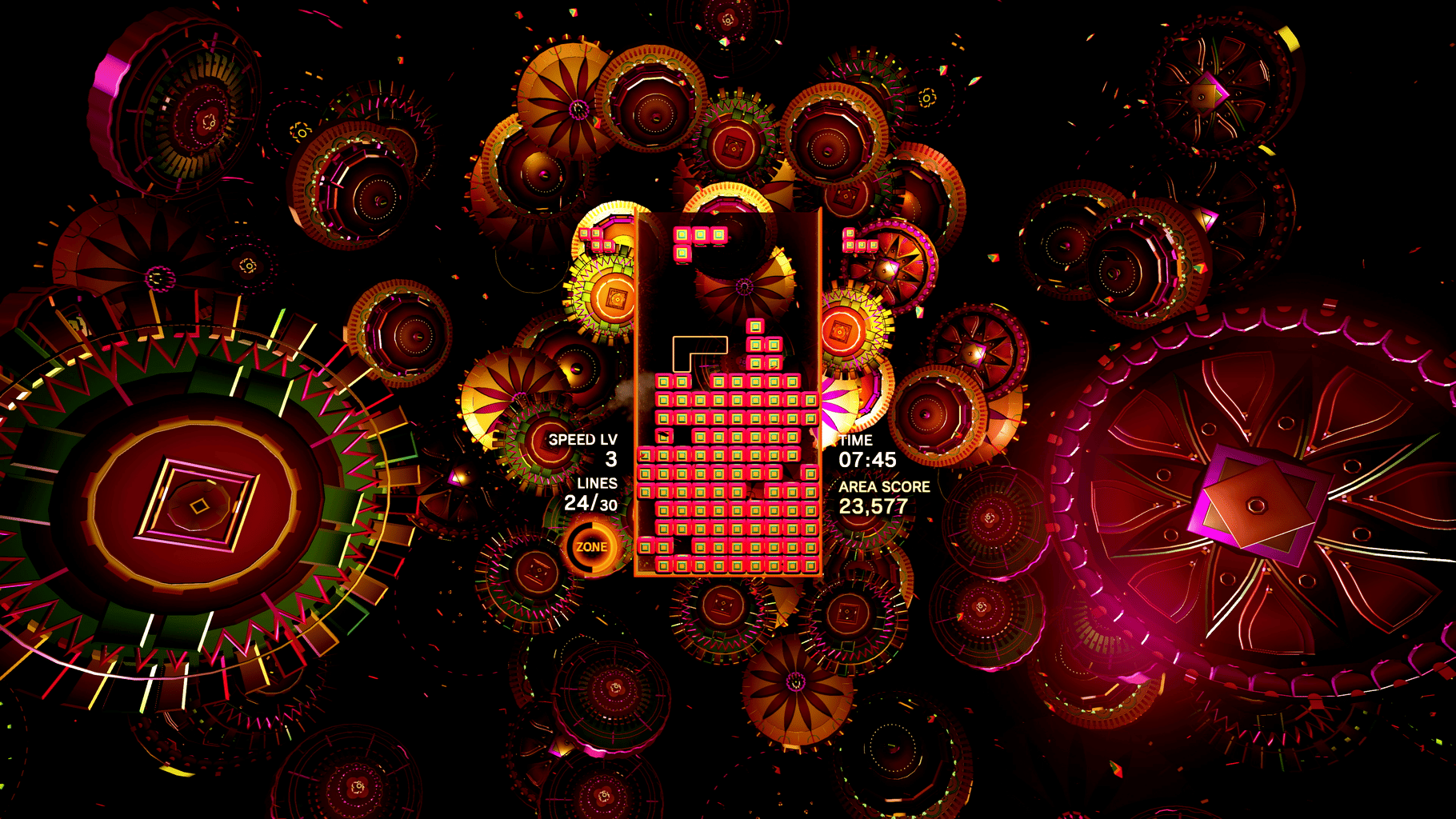 Tetris Effect: Connected screenshot