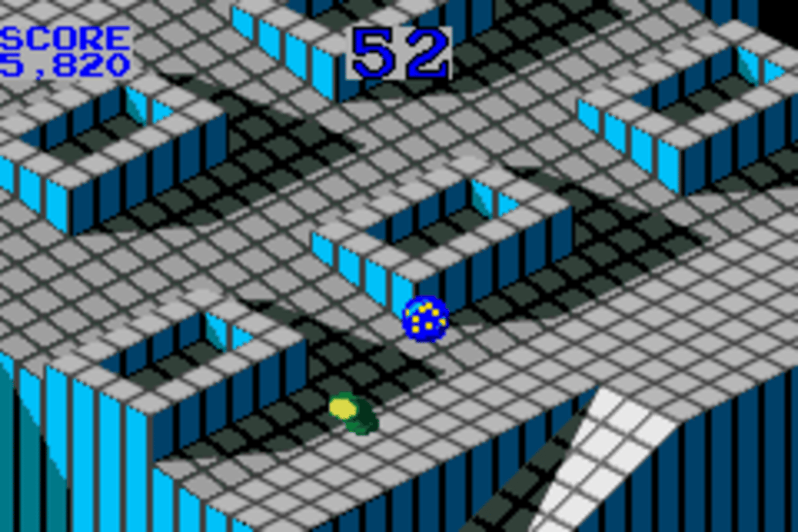 Marble Madness / Klax screenshot