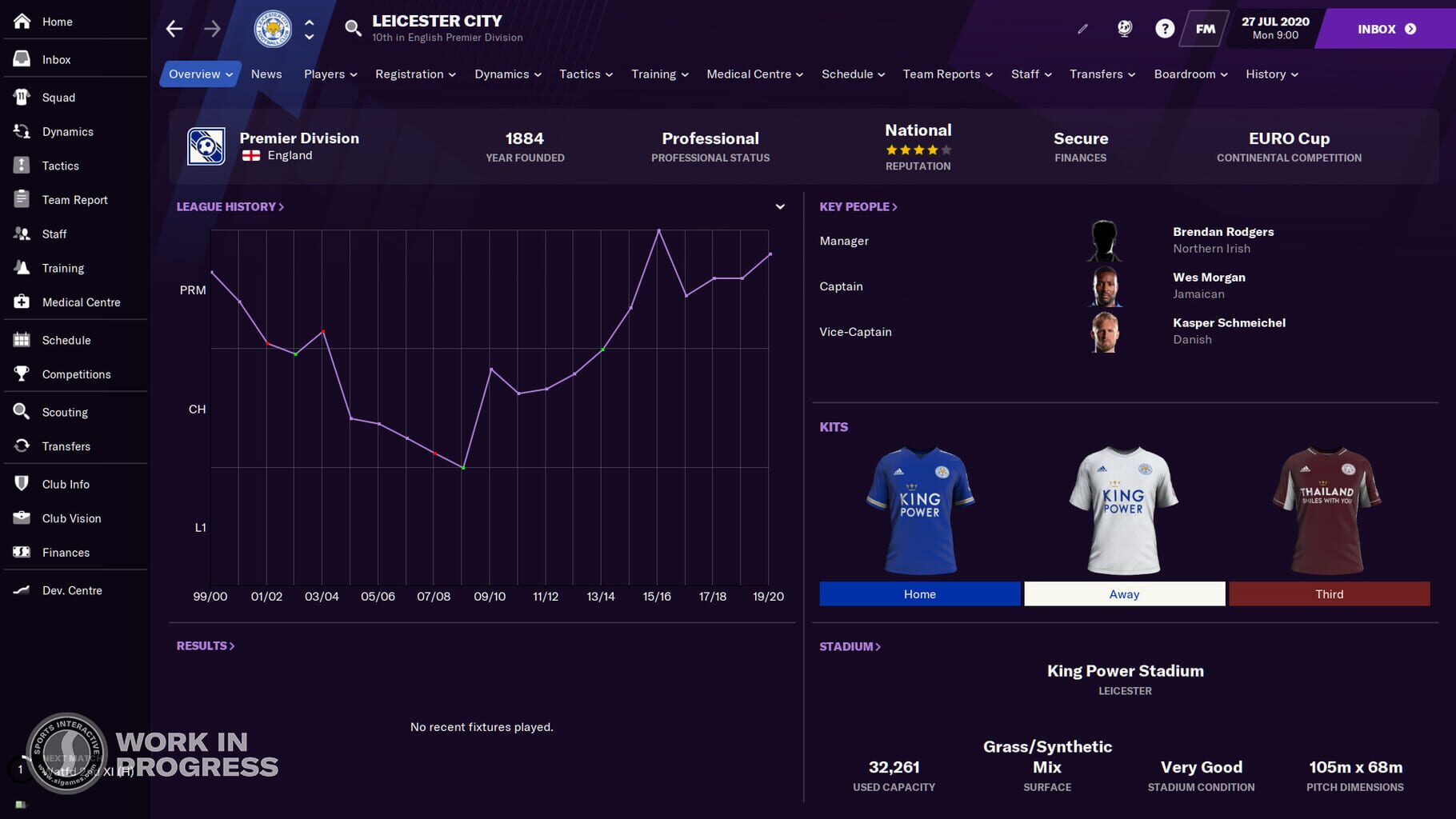 Captura de pantalla - Football Manager 2021